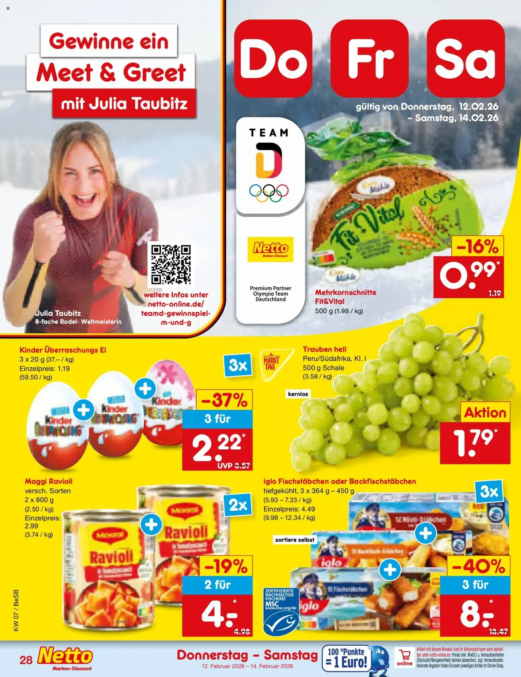 Netto Marken-Discount Prospekt - Gültiger Prospekt ab 09.02.2026, Seite 36 von insgesamt 58