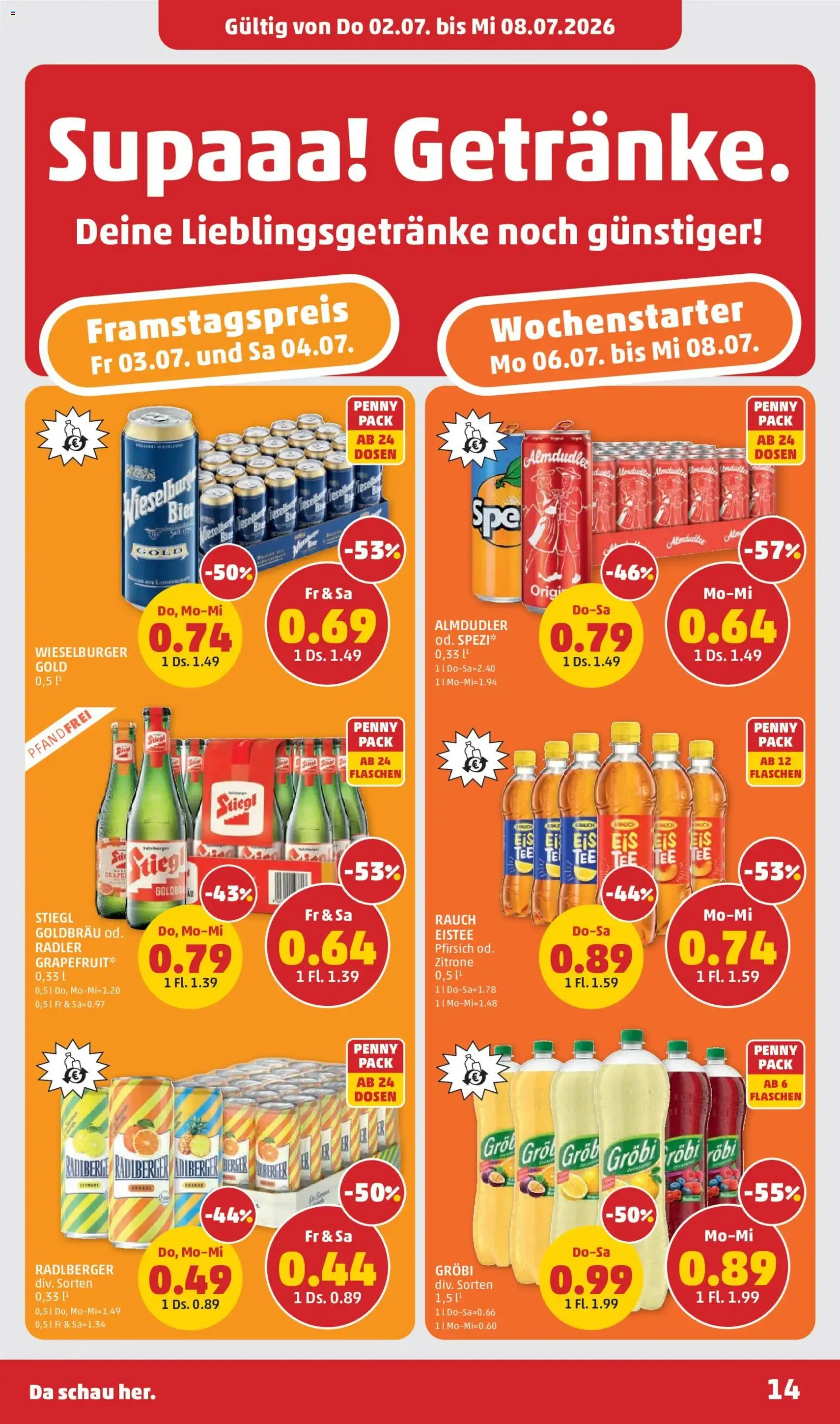 Penny Markt Flugblatt - Gültiger Prospekt ab 02.07.2026, Seite 14 von insgesamt 28