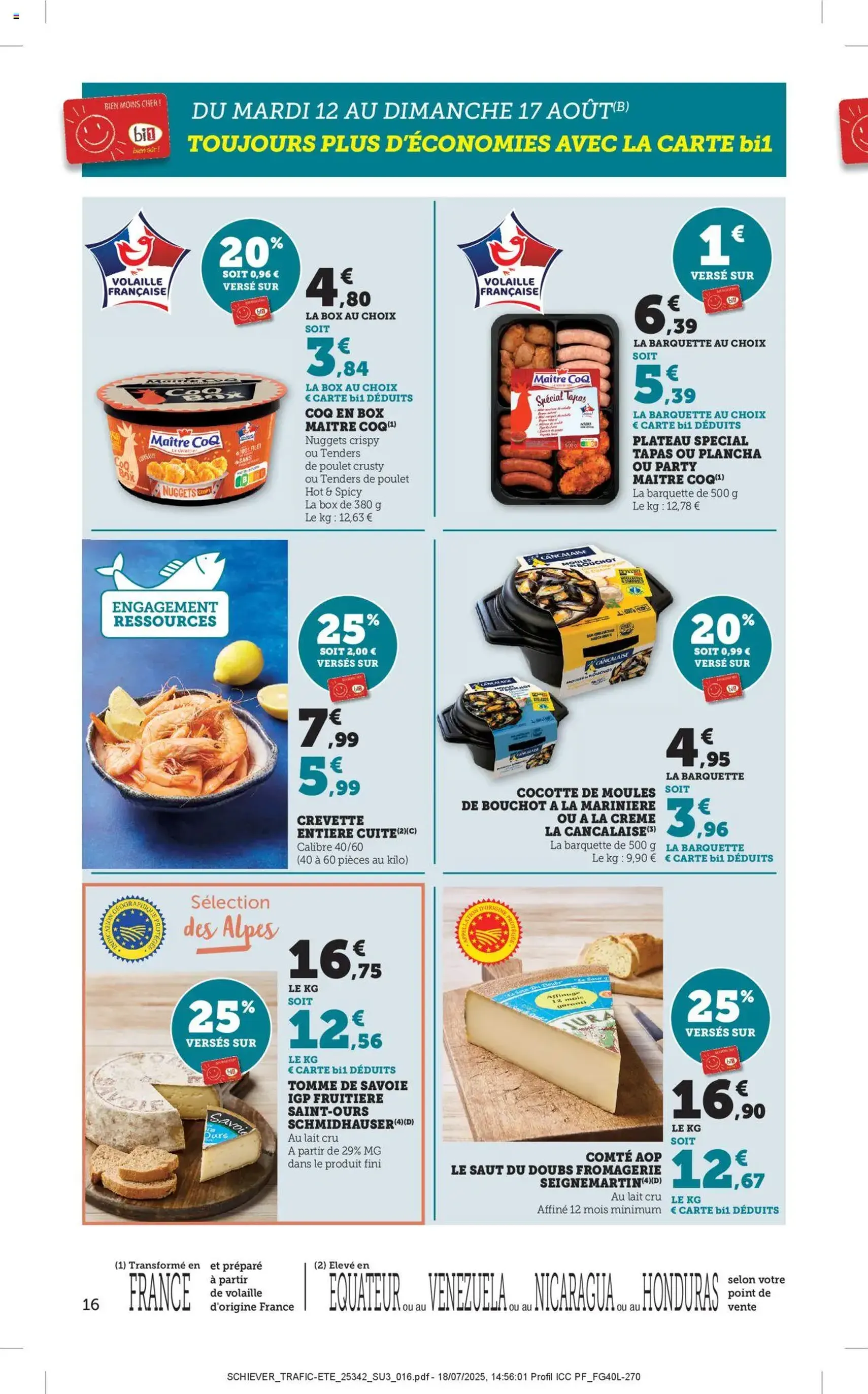 Bi1 catalogue - brochure valable à partir du 11/08/2025, page 16 sur 24