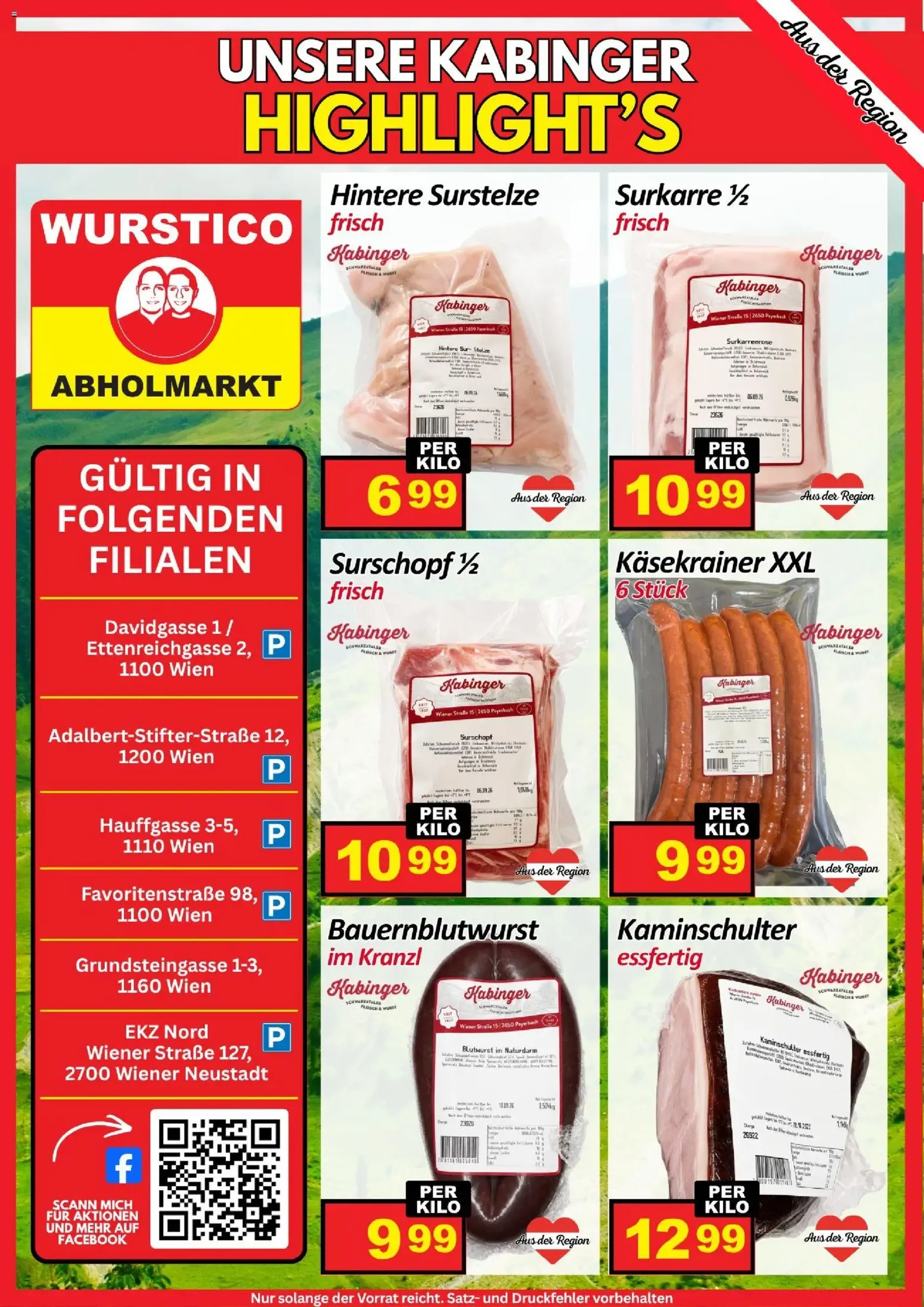 Wurstico Abholmarkt Flugblatt - Gültiger Prospekt ab 03.09.2026, Seite 9 von insgesamt 11