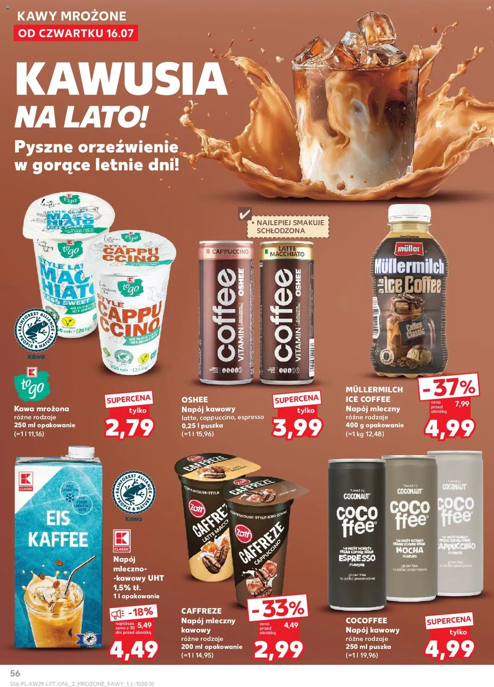 Kaufland gazetka - ważny gazetka od 16.07.2026 strona 56 z 70
