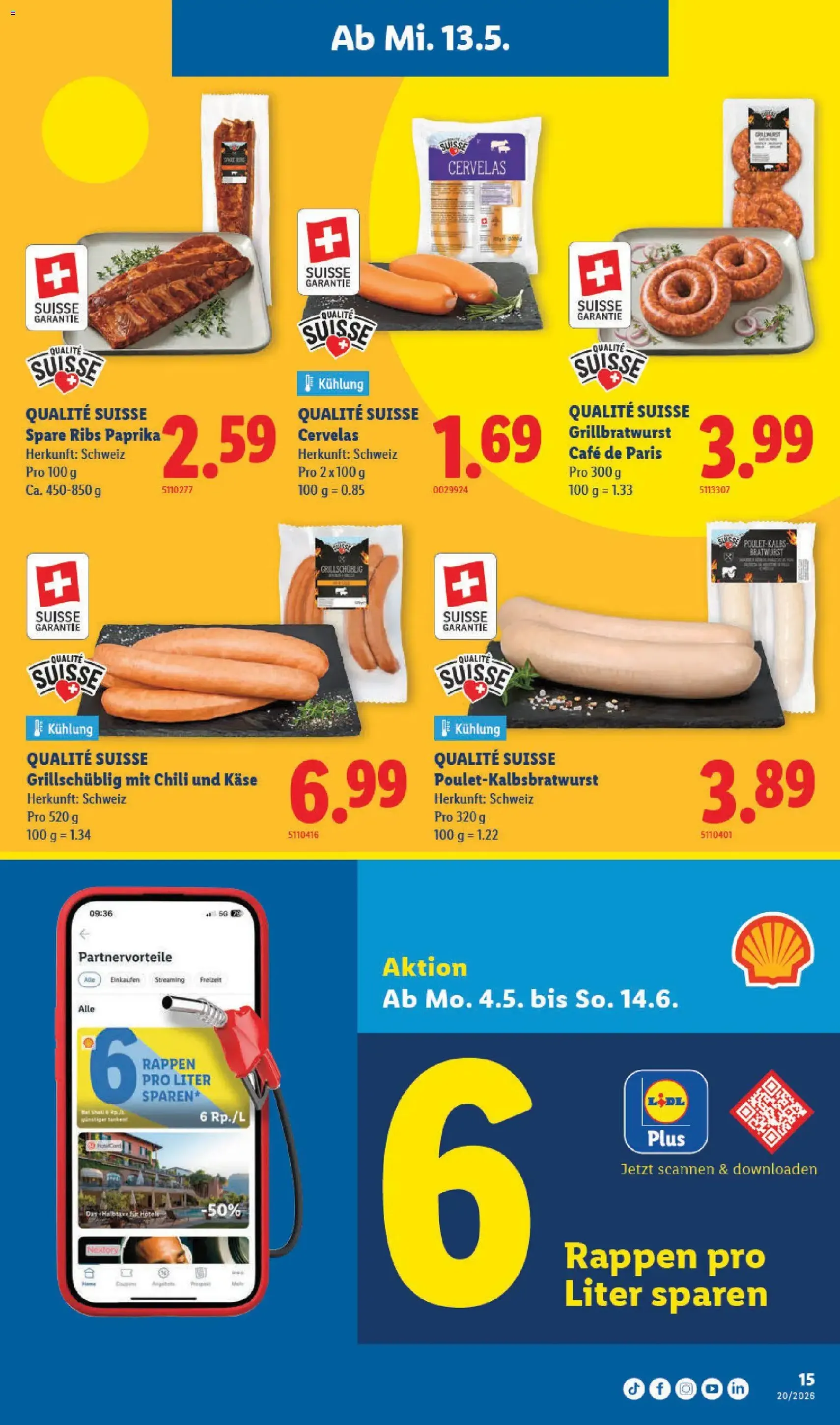 Lidl aktionen - Gültiger Prospekt ab 13.05.2026, Seite 15 von insgesamt 32