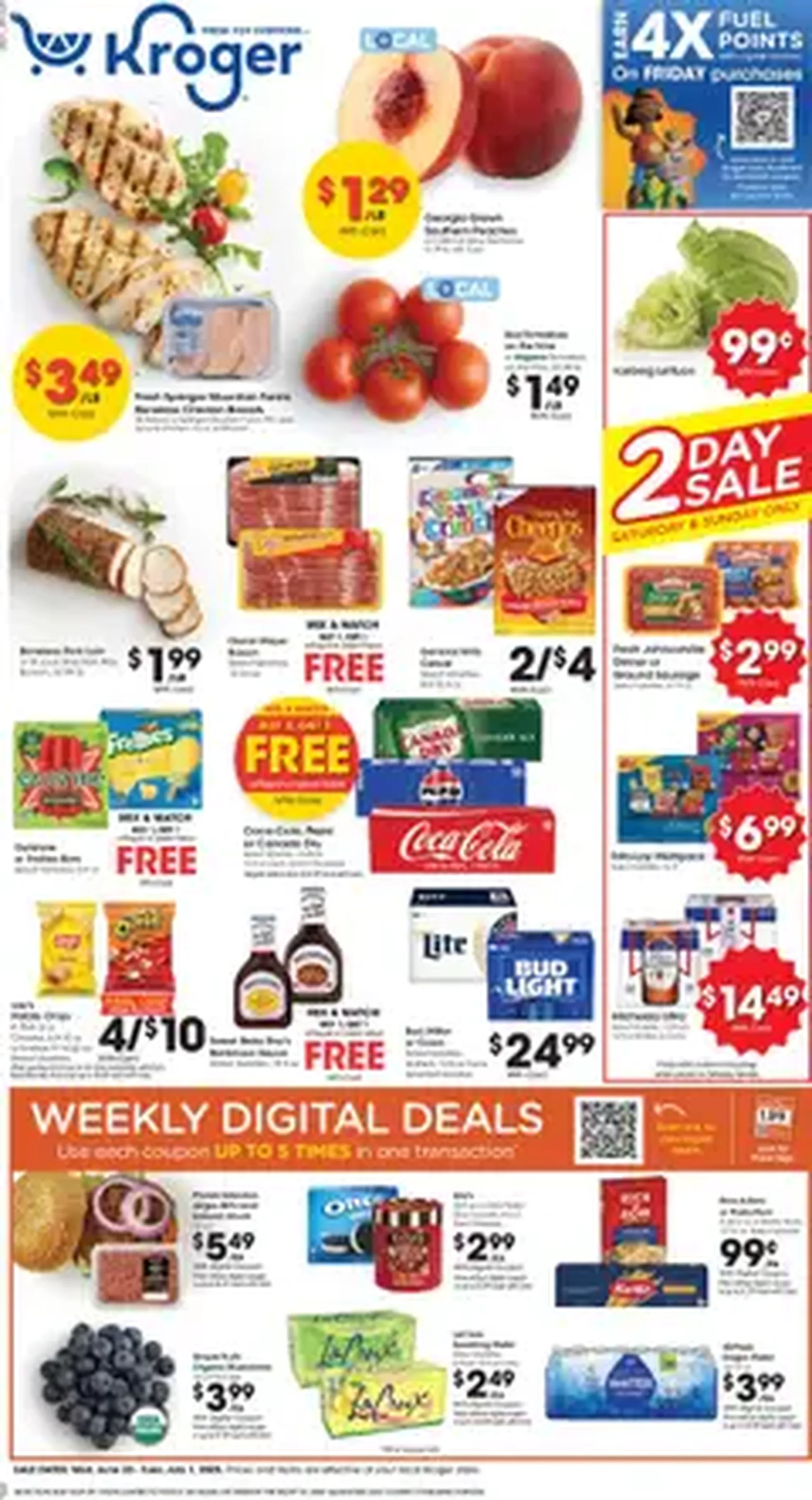 Kroger Weekly Ad - valid flyer from 06/25/2025, page 1 of 1