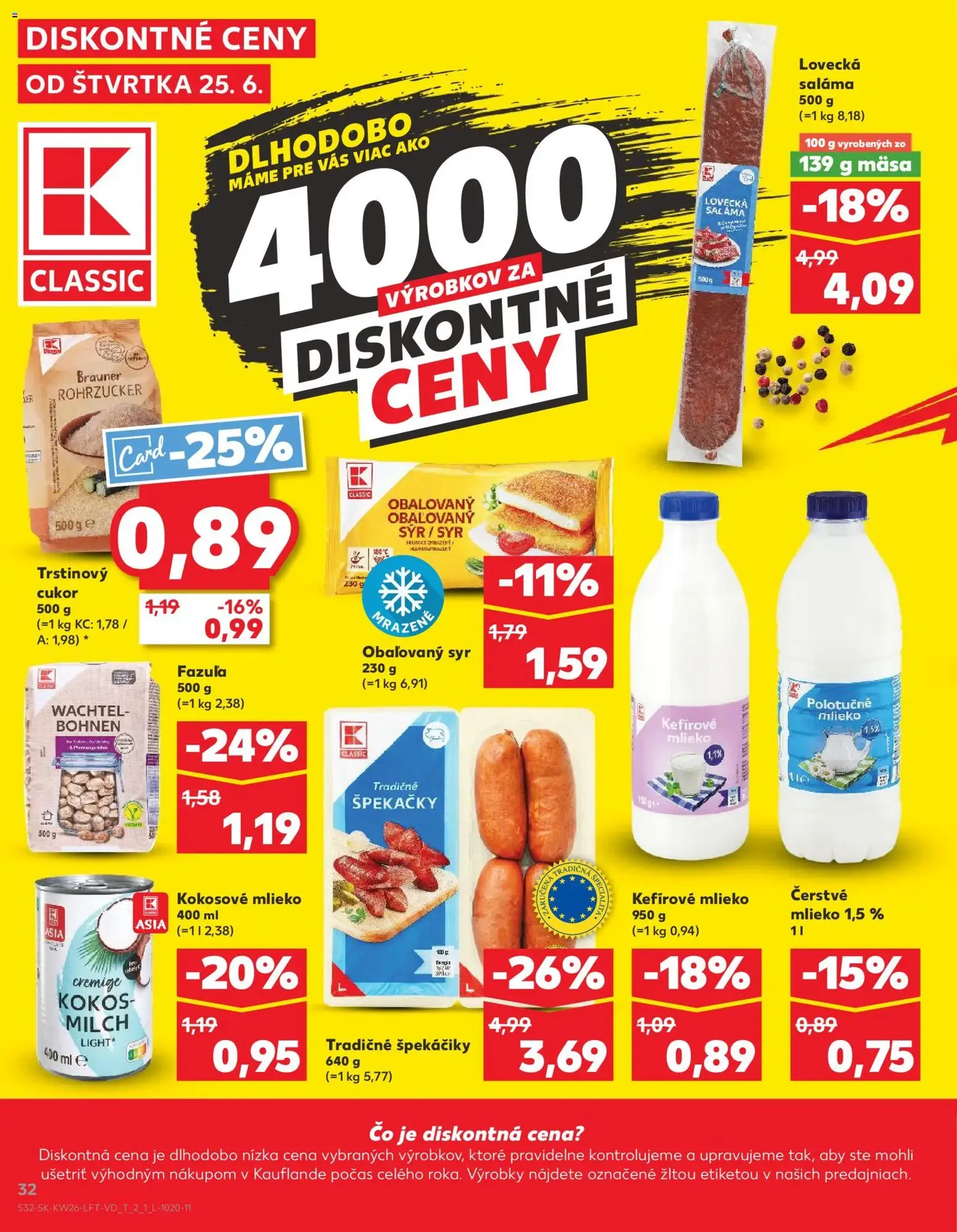 Kaufland leták - platný leták od 25.06.2026 strana 32 z 84