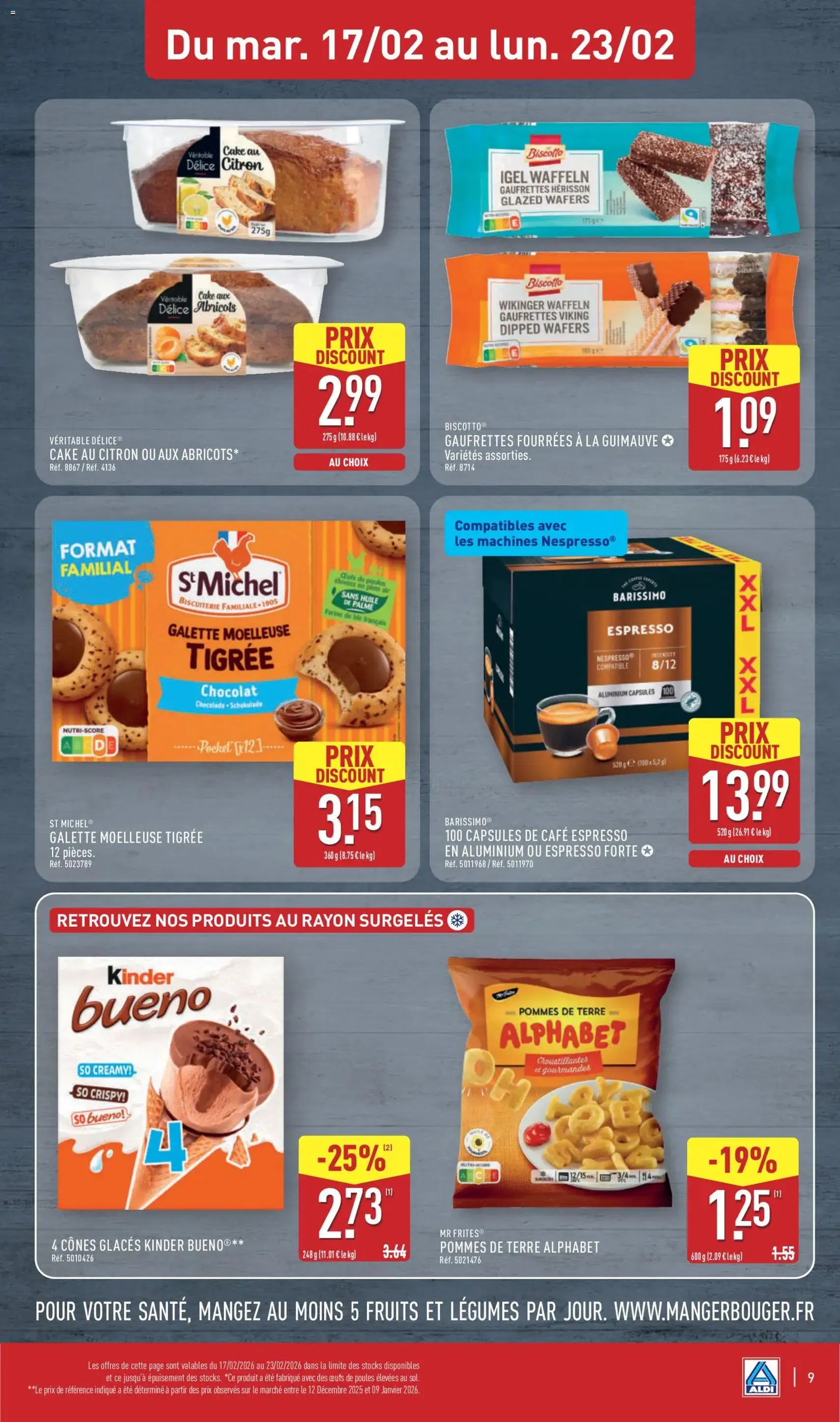 Aldi catalogue semaine 8 - brochure valable à partir du 17/02/2026, page 11 sur 39