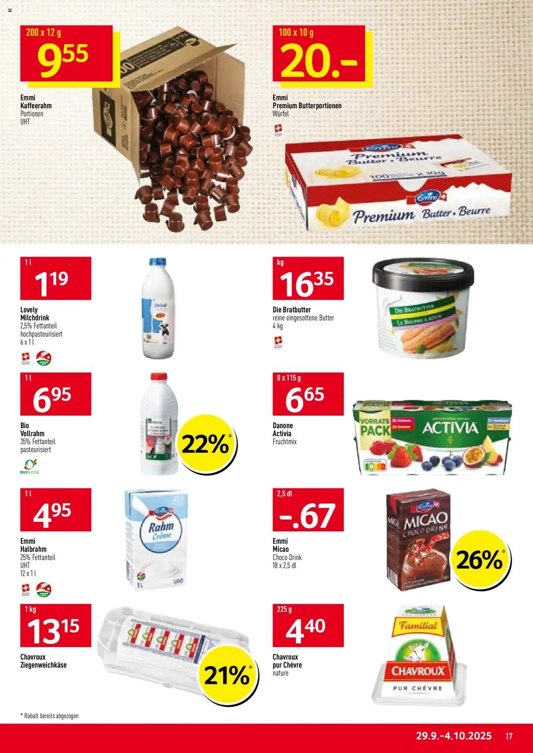 Prodega Aktionen - Gültiger Prospekt ab 29.09.2025, Seite 17 von insgesamt 44