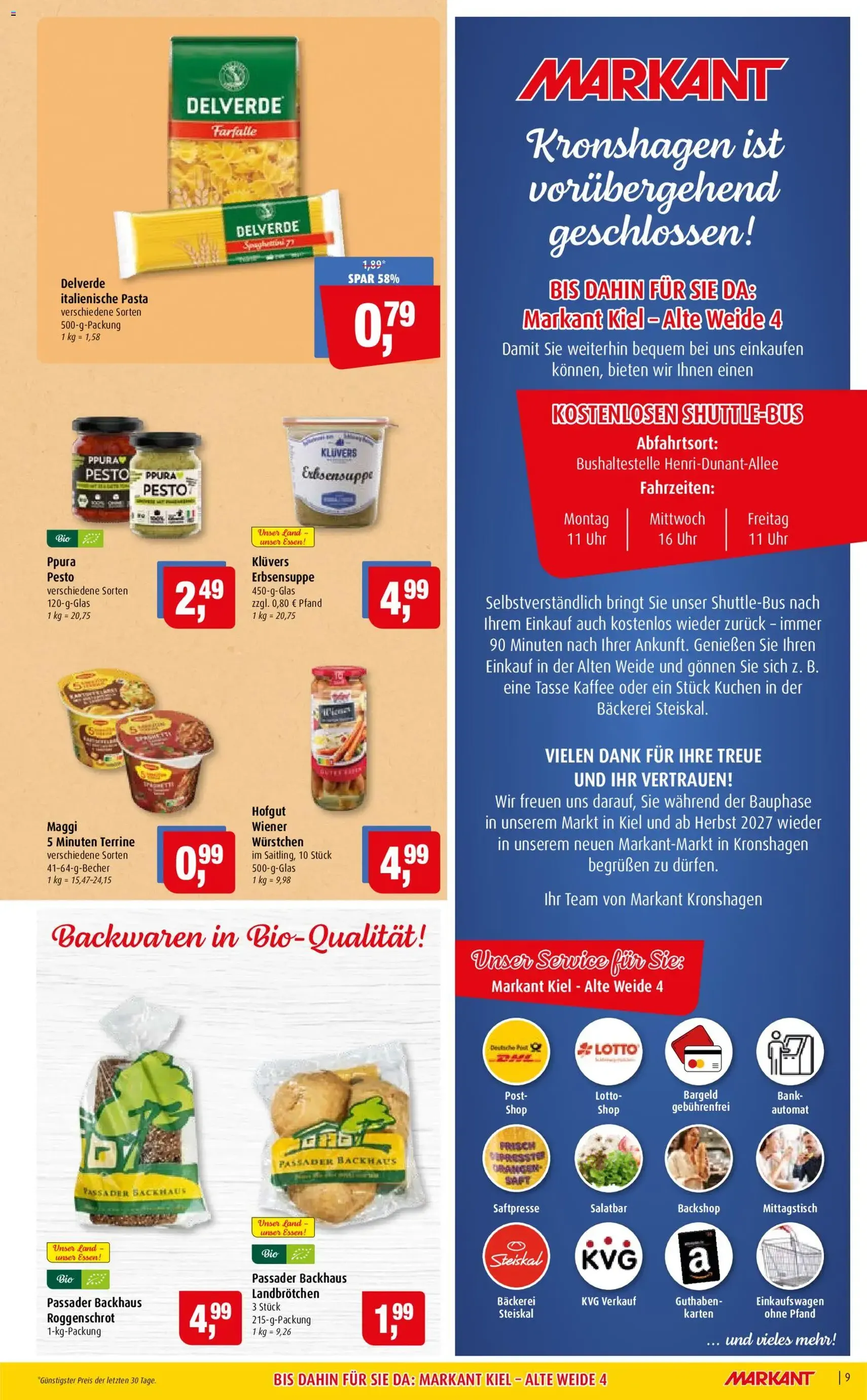 Markant Prospekt - Gültiger Prospekt ab 03.08.2026, Seite 9 von insgesamt 14