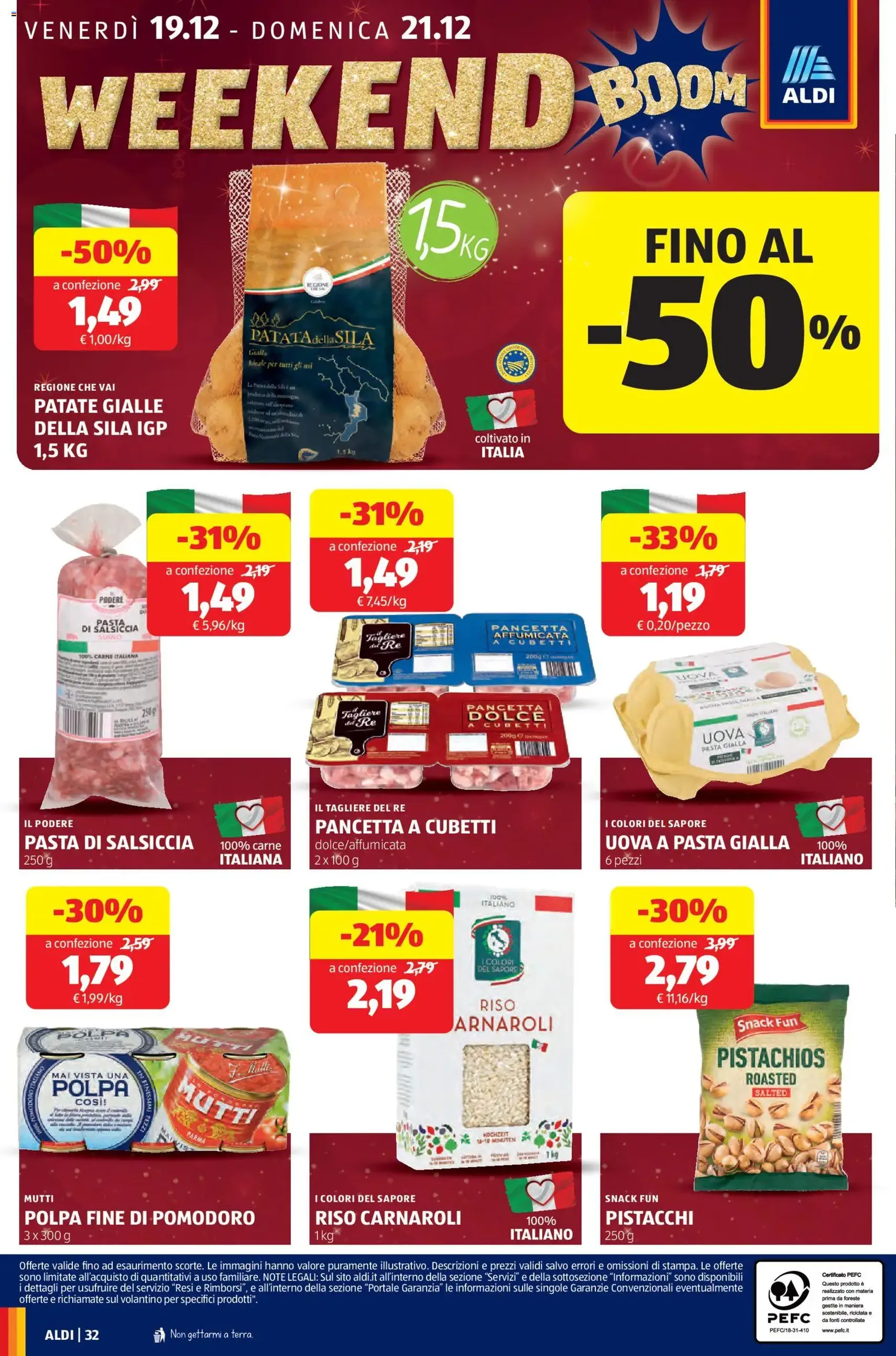 Volantino Aldi - volantino valido dal 15/12/2025 pagina 32 di 32