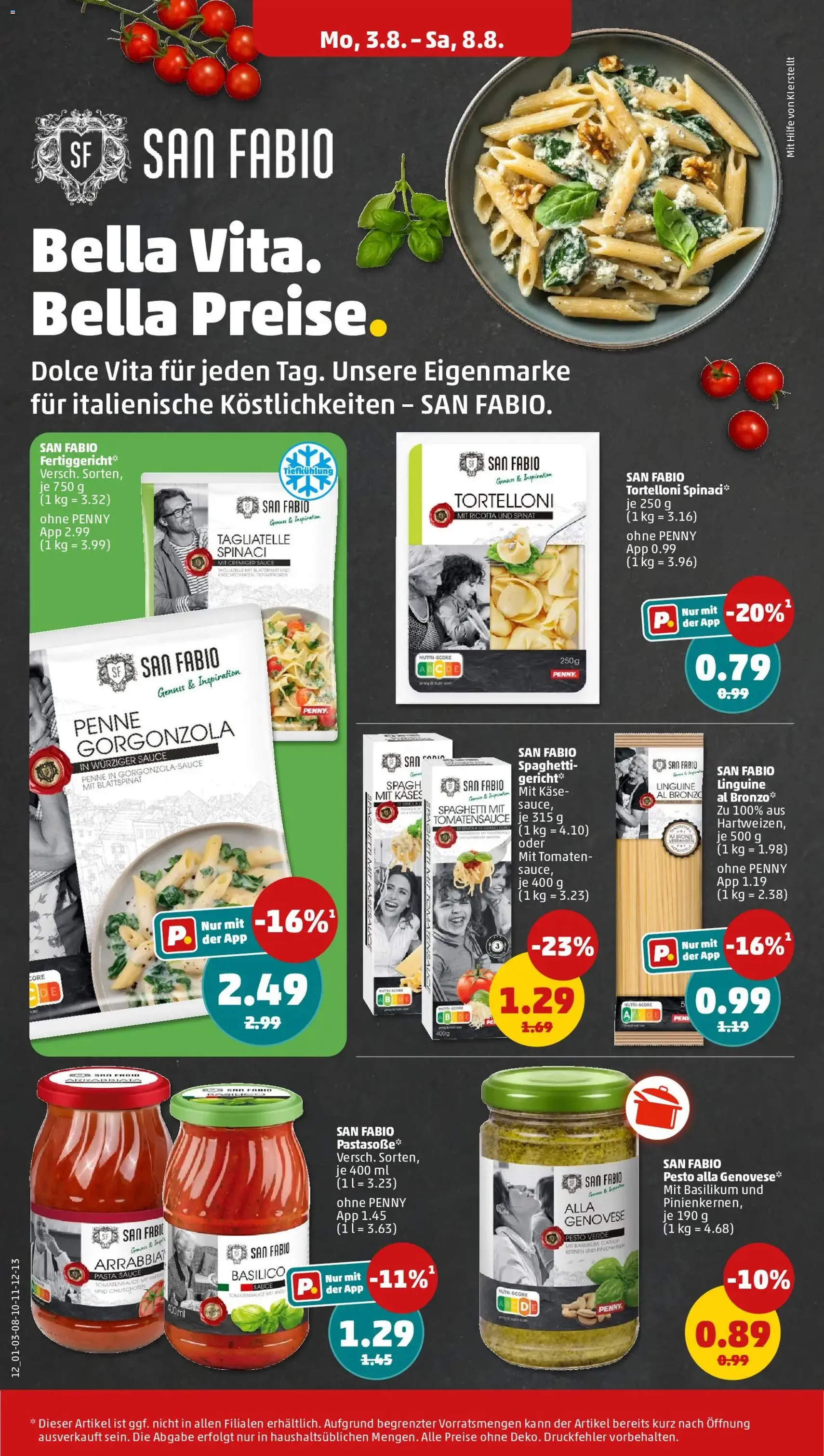 Penny Prospekt - Gültiger Prospekt ab 03.08.2026, Seite 16 von insgesamt 40