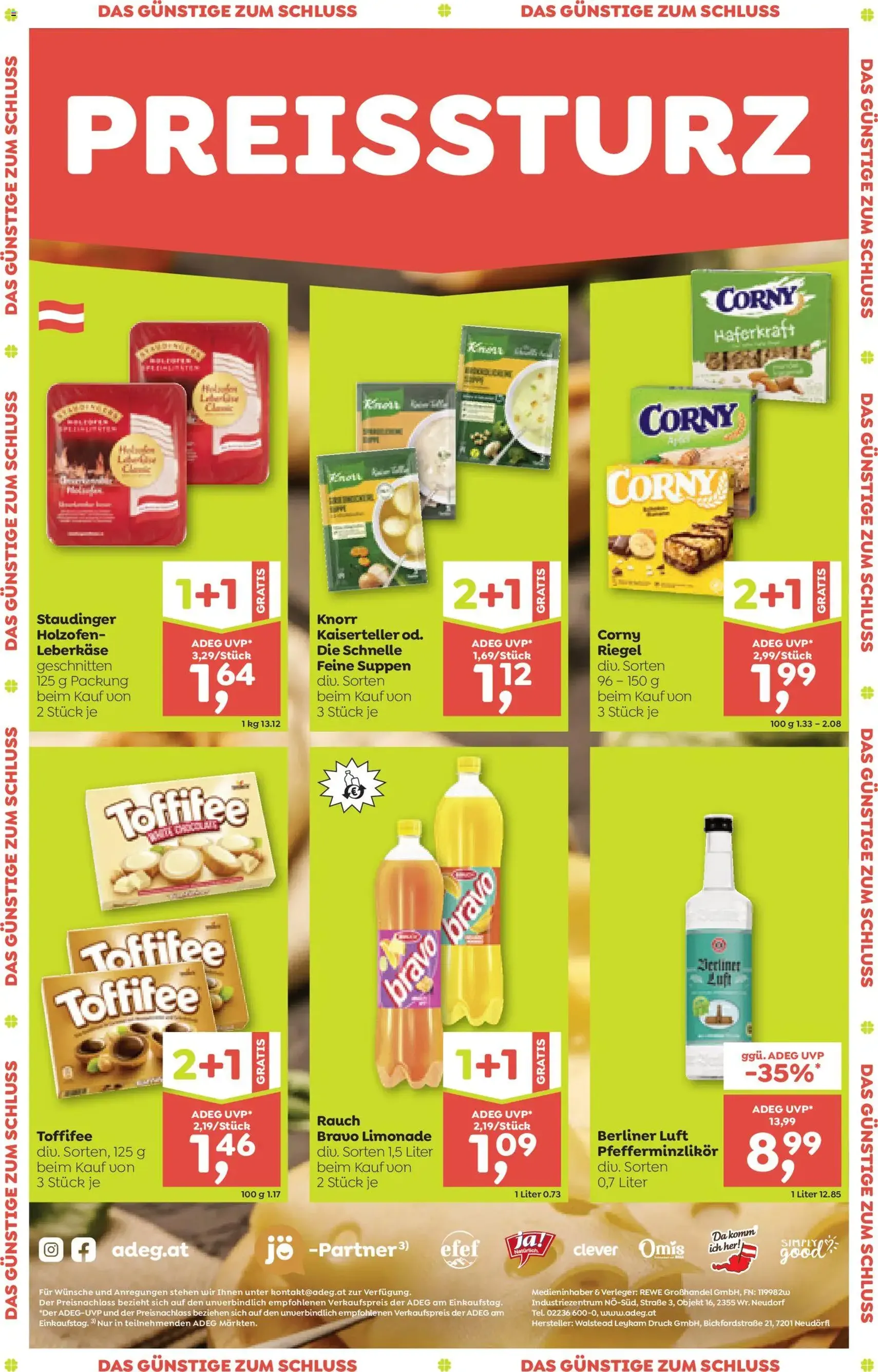 ADEG Flugblatt - Gültiger Prospekt ab 09.04.2026, Seite 12 von insgesamt 12