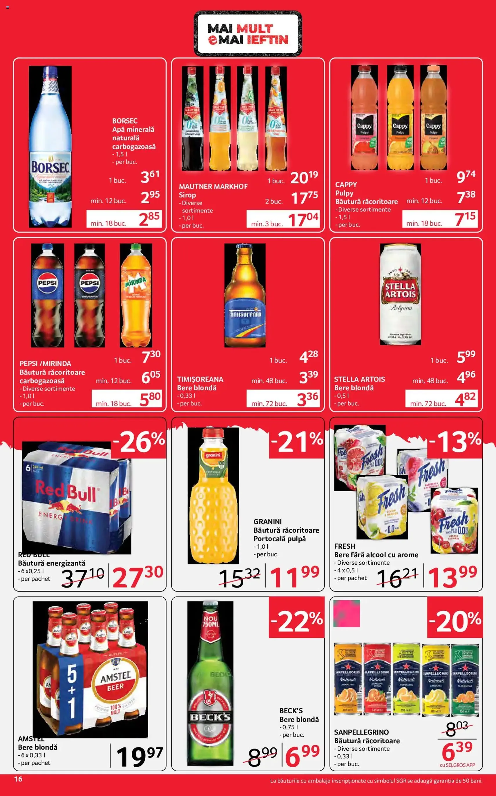 Selgros Catalog - cataloage valabile începând cu 01.05.2026 pagina 16 din 31