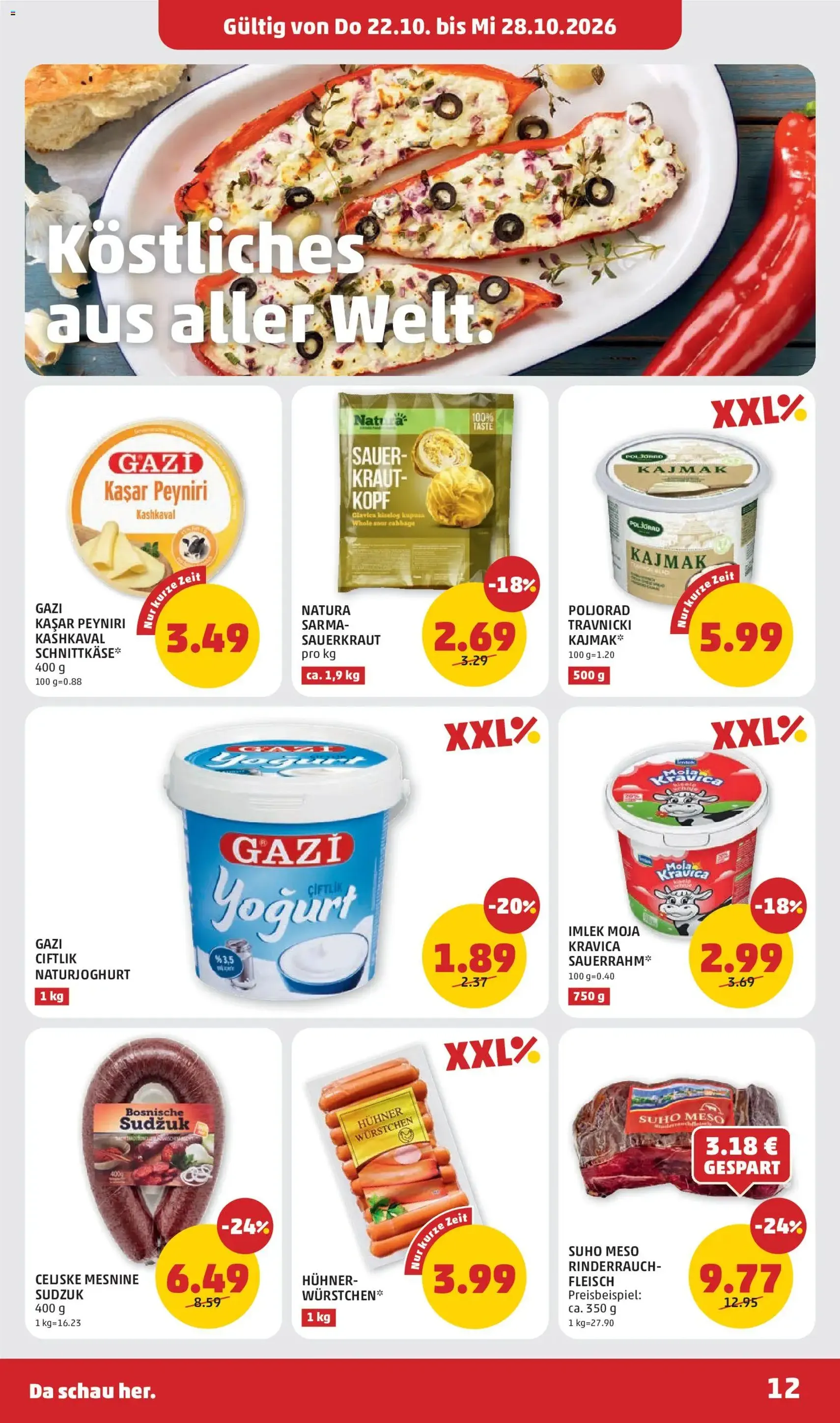 Penny Markt Flugblatt - Gültiger Prospekt ab 22.10.2026, Seite 12 von insgesamt 32