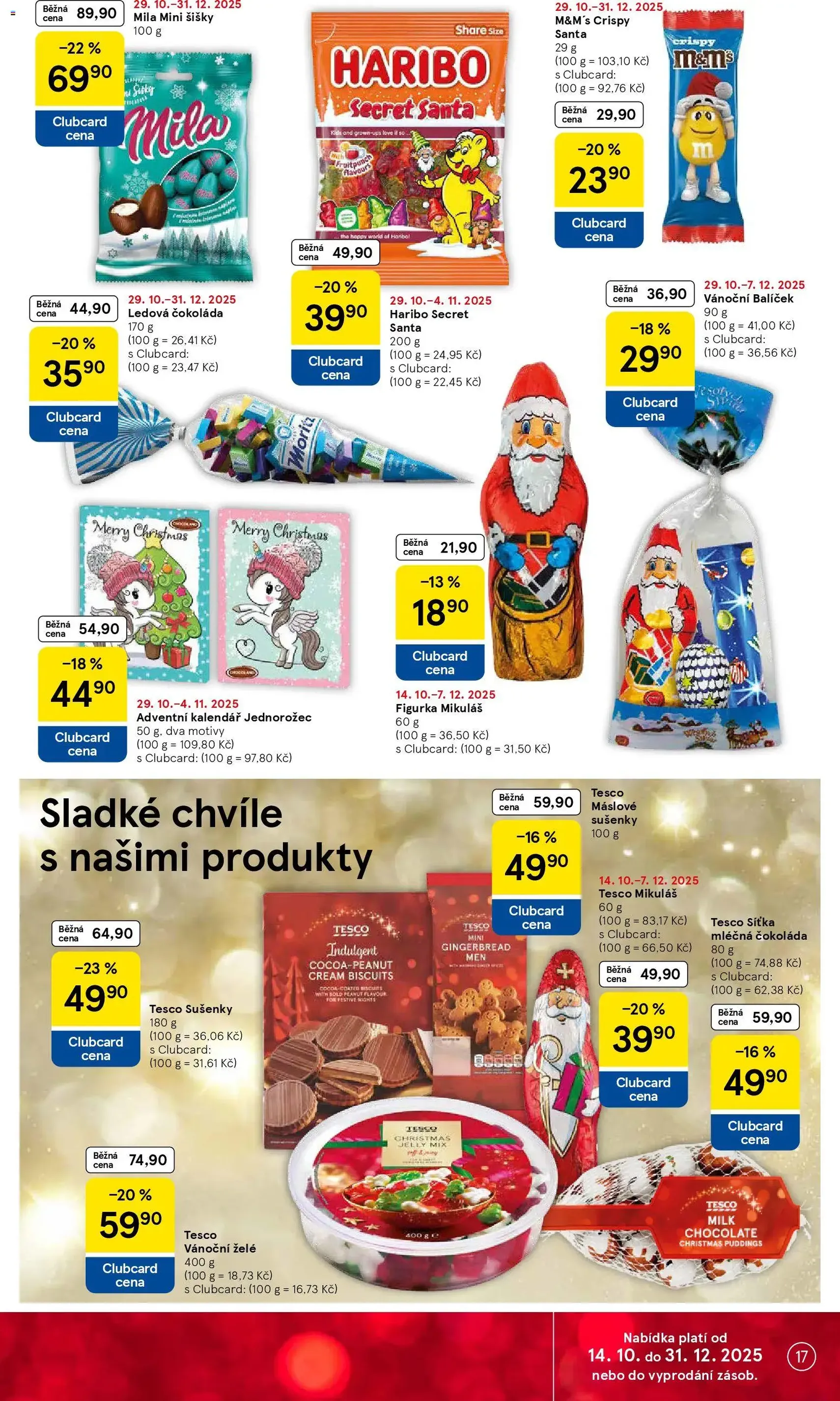 Tesco leták - Hypermarket - platný leták od 29.10.2025 strana 17 z 31 Tesco leták - Hypermarket - platný leták od 29.10.2025 strana 17 z 31