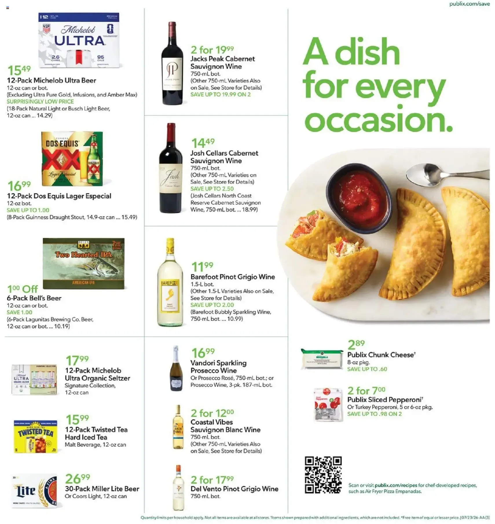 Publix Weekly Ad - valid flyer from 07/22/2026, page 3 of 17