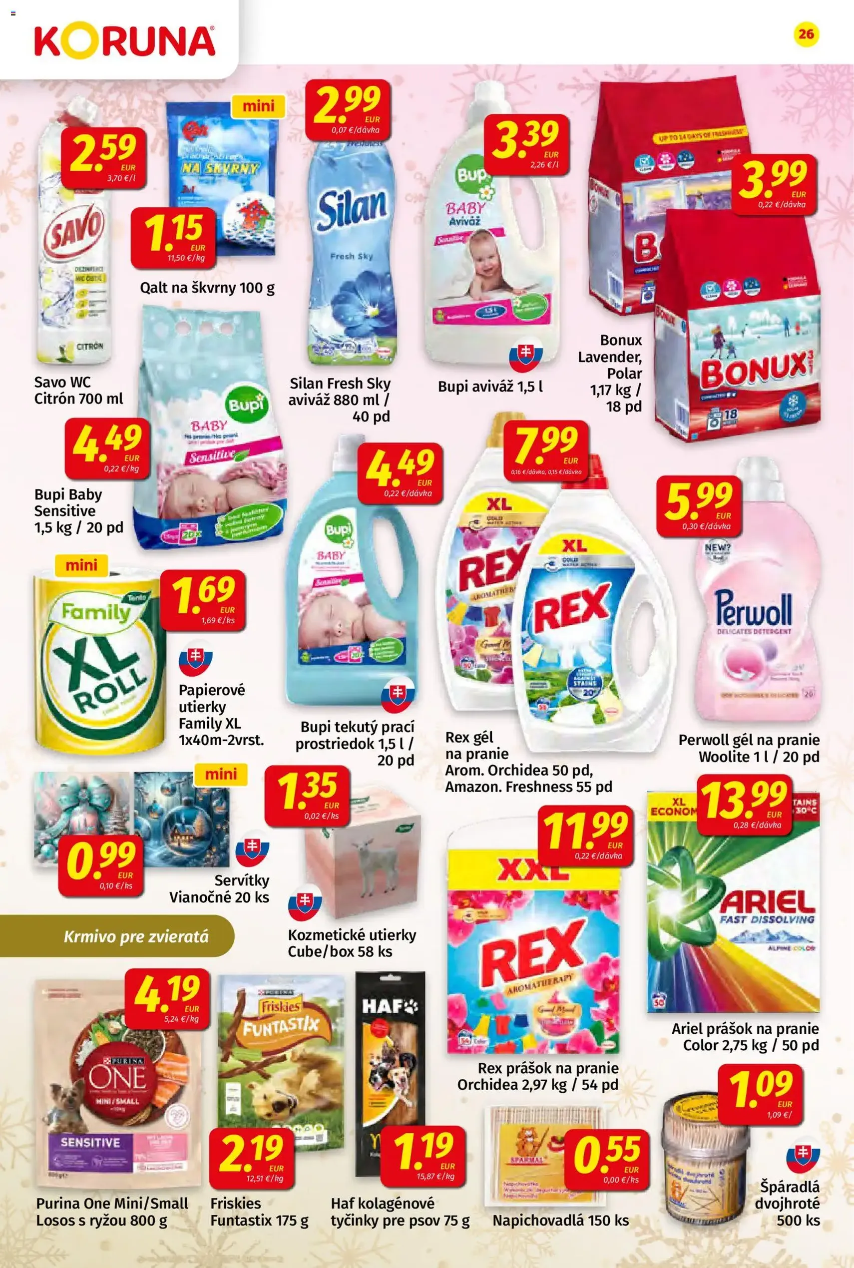 Koruna leták - platný leták od 19.12.2025 strana 26 z 28