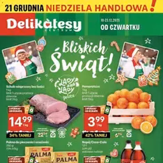 Delikatesy Centrum Gazetka - podgląd gazetki ważnej od 18.12.2025