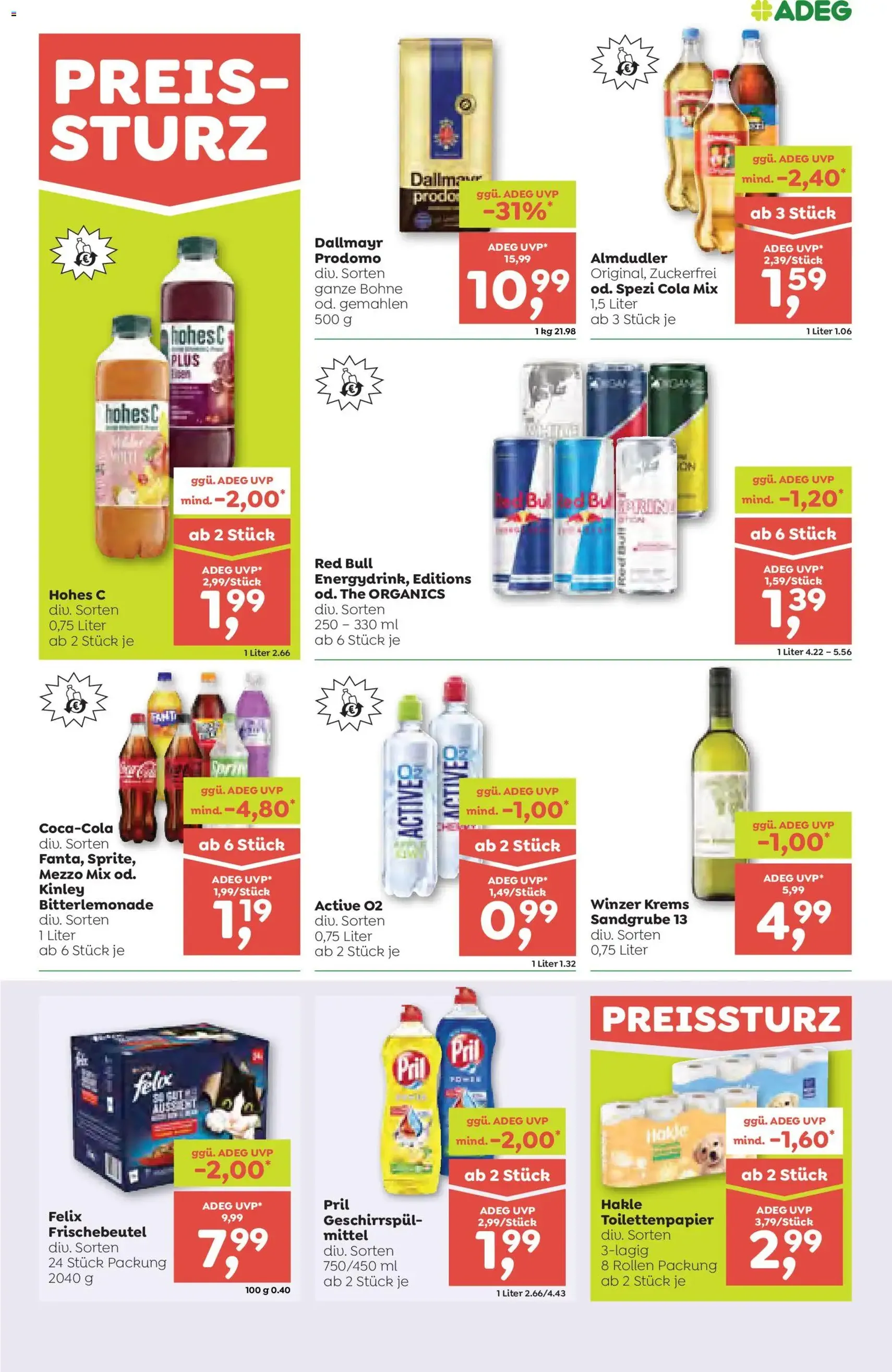 ADEG Flugblatt - Gültiger Prospekt ab 12.03.2026, Seite 5 von insgesamt 8