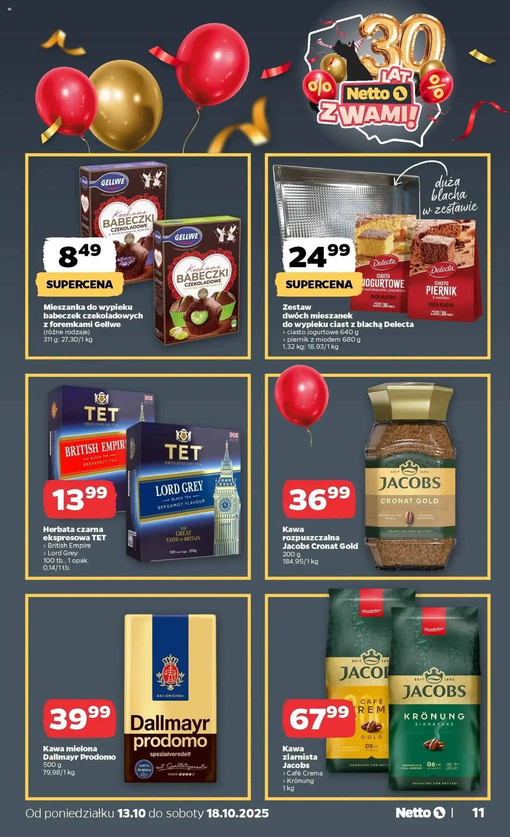 Netto gazetka - Spożywcza - ważny gazetka od 13.10.2025 strona 11 z 33 Netto gazetka - Spożywcza - ważny gazetka od 13.10.2025 strona 11 z 33