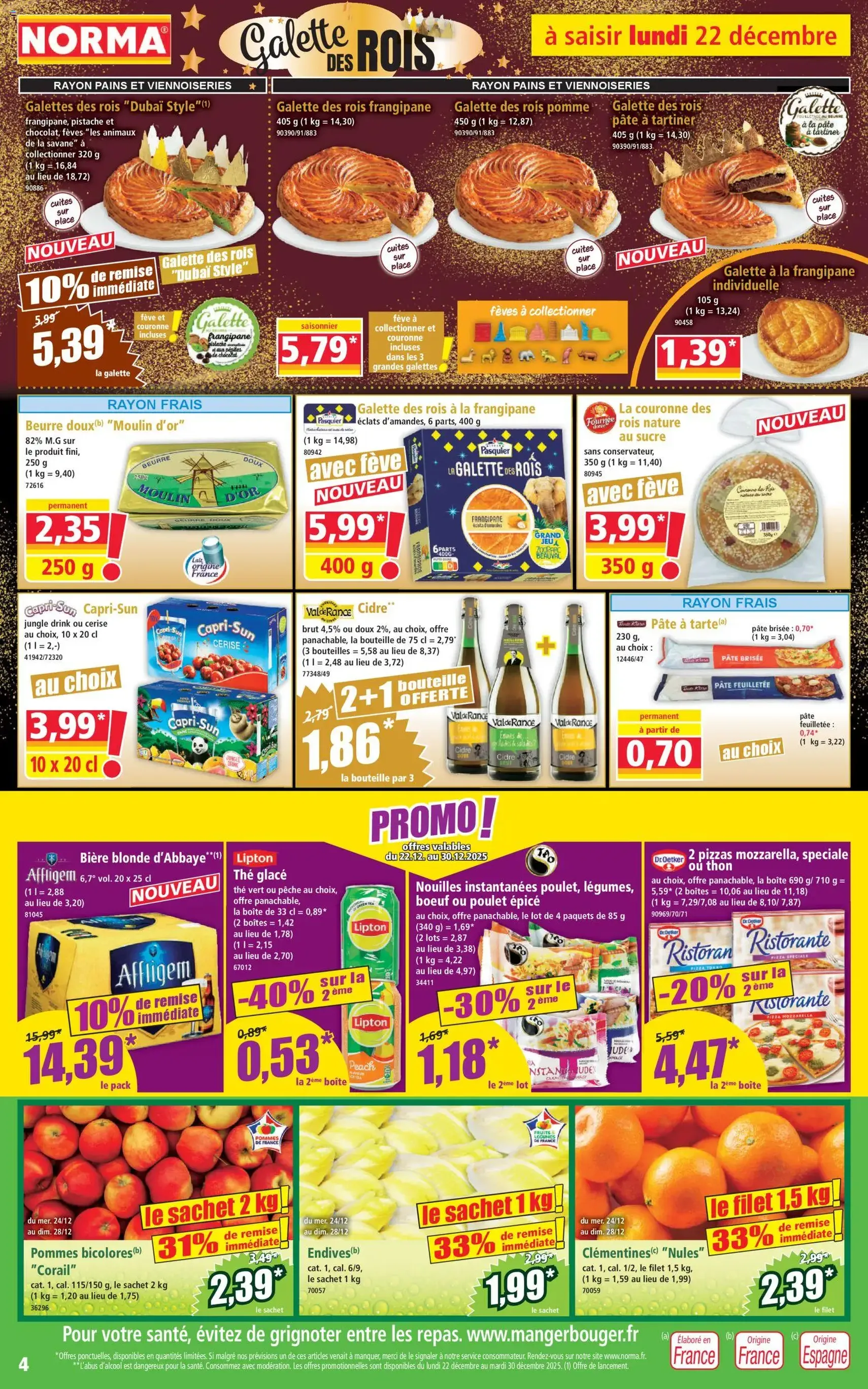 Norma catalogue - brochure valable à partir du 22/12/2025, page 4 sur 12