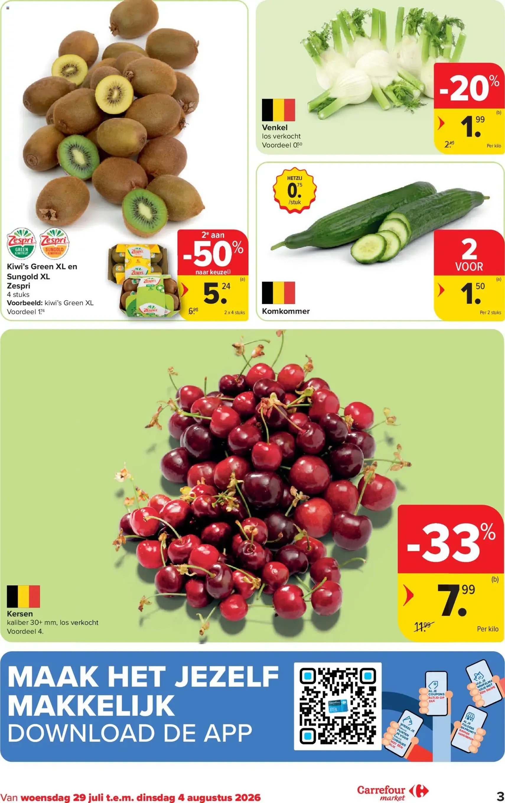 Carrefour market folder week 31 - geldige folder vanaf 29/07/2026 pagina 3 van 20
