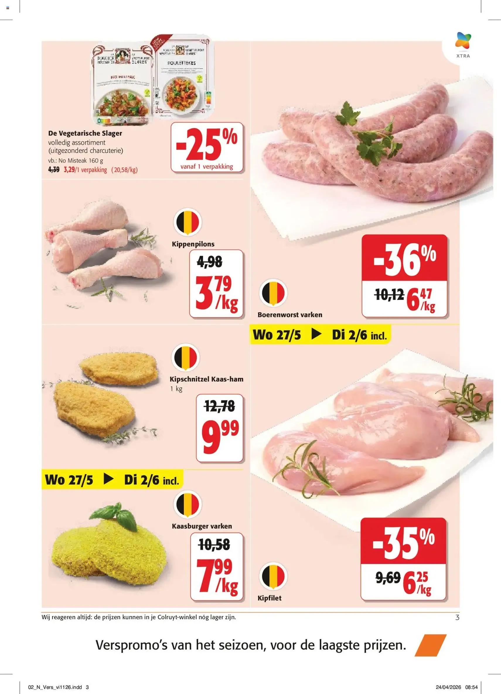 Colruyt folder / publicité - geldige folder vanaf 20/05/2026 pagina 3 van 36