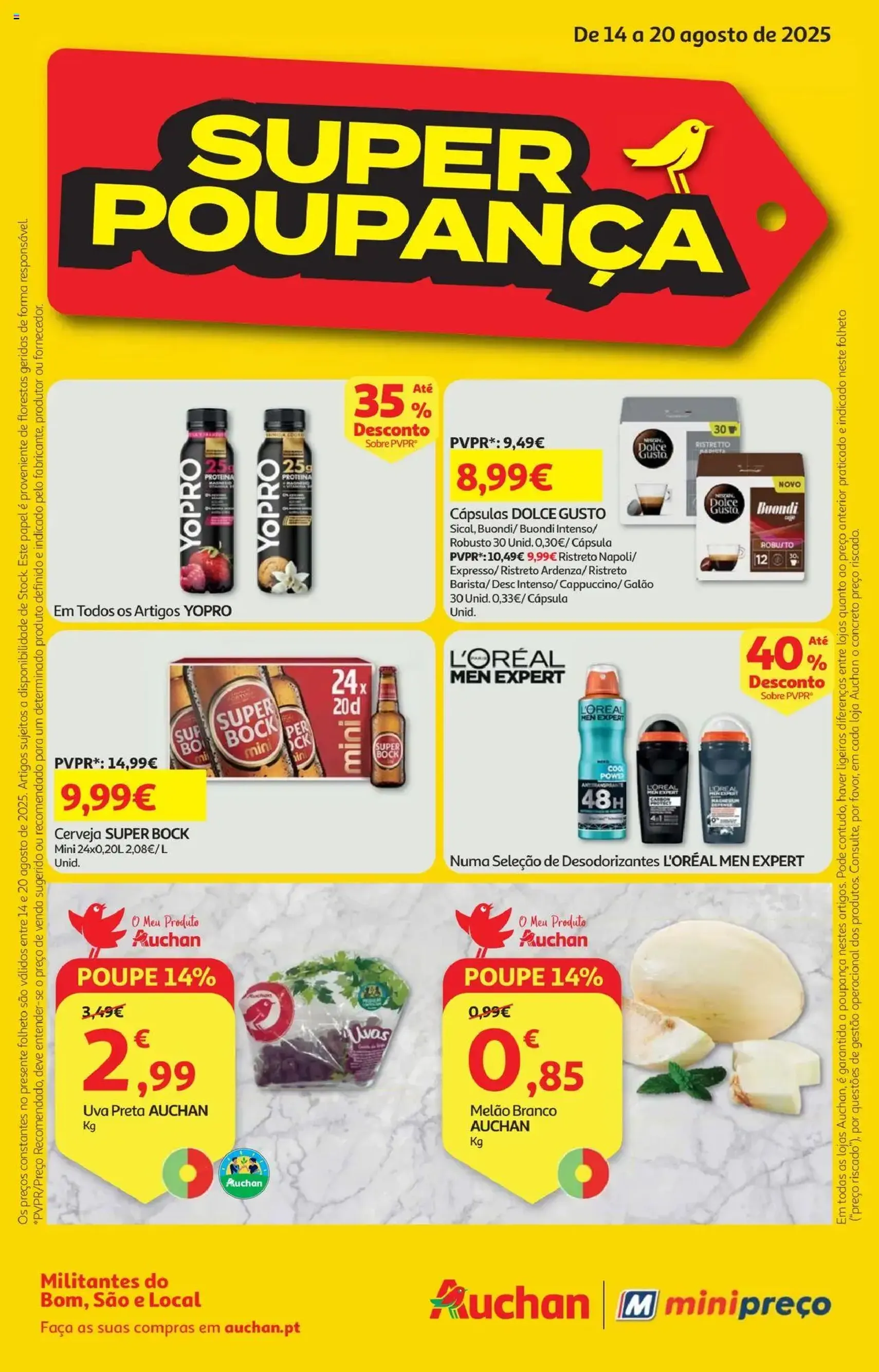 Minipreço folheto - folheto válido a partir de 14/08/2025 página 1 de 16