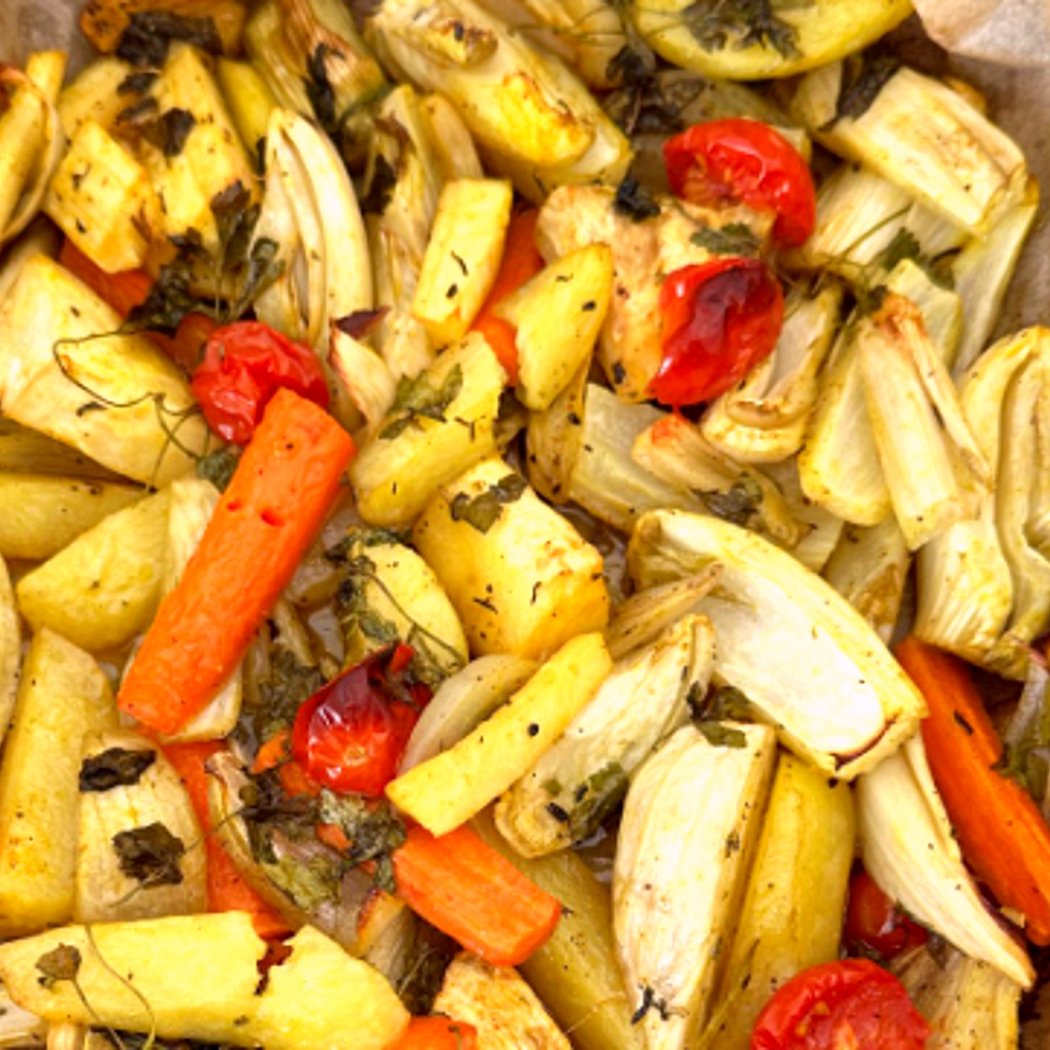 Verdure al finocchio e carote
