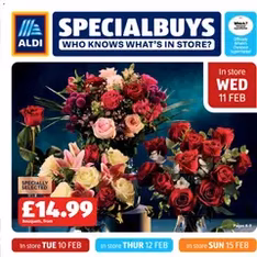 Aldi - Weekly offers UK Specialbuys - Flyer preview valid from 11/02/2026