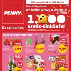 Penny Markt - Flugblatt - Prospekt Vorschau gültig ab 07.05.2026