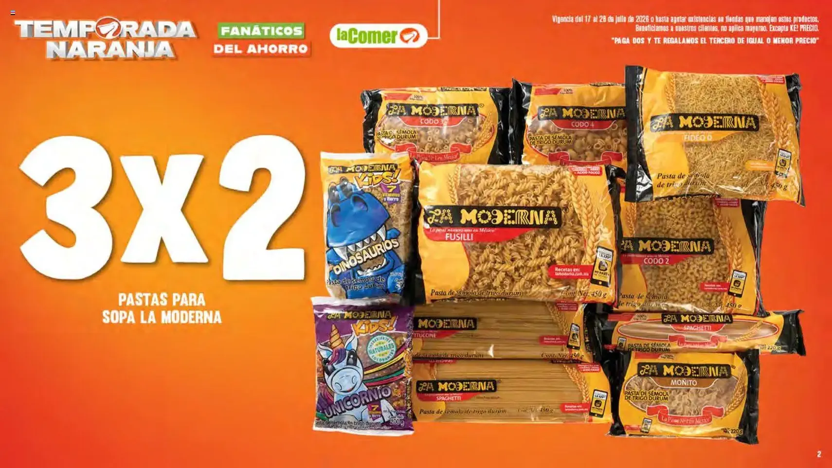 La Comer folleto - folleto válido desde 17/07/2026 página 2 de 40