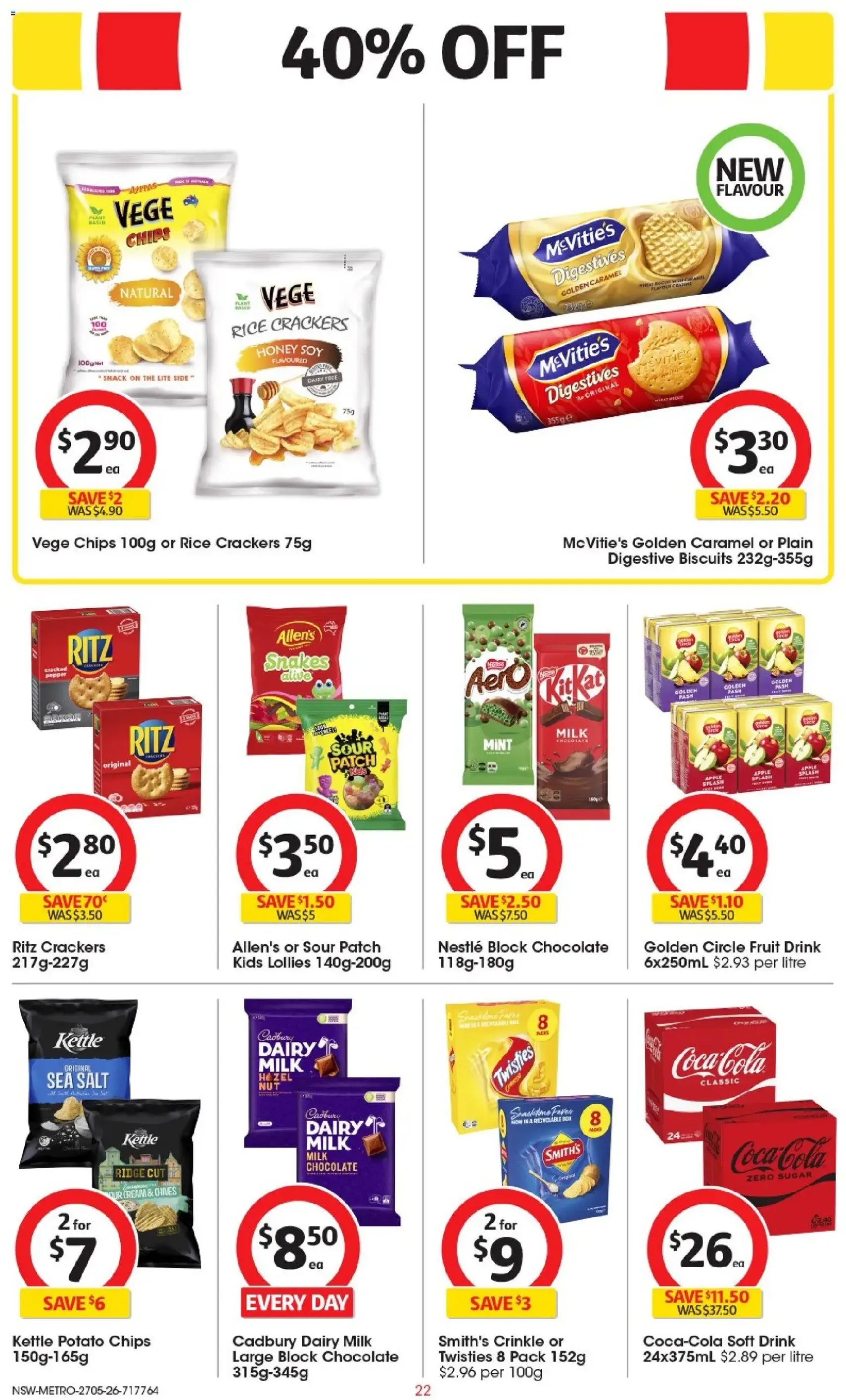Coles catalogue - valid flyer from 27/05/2026, page 22 of 48