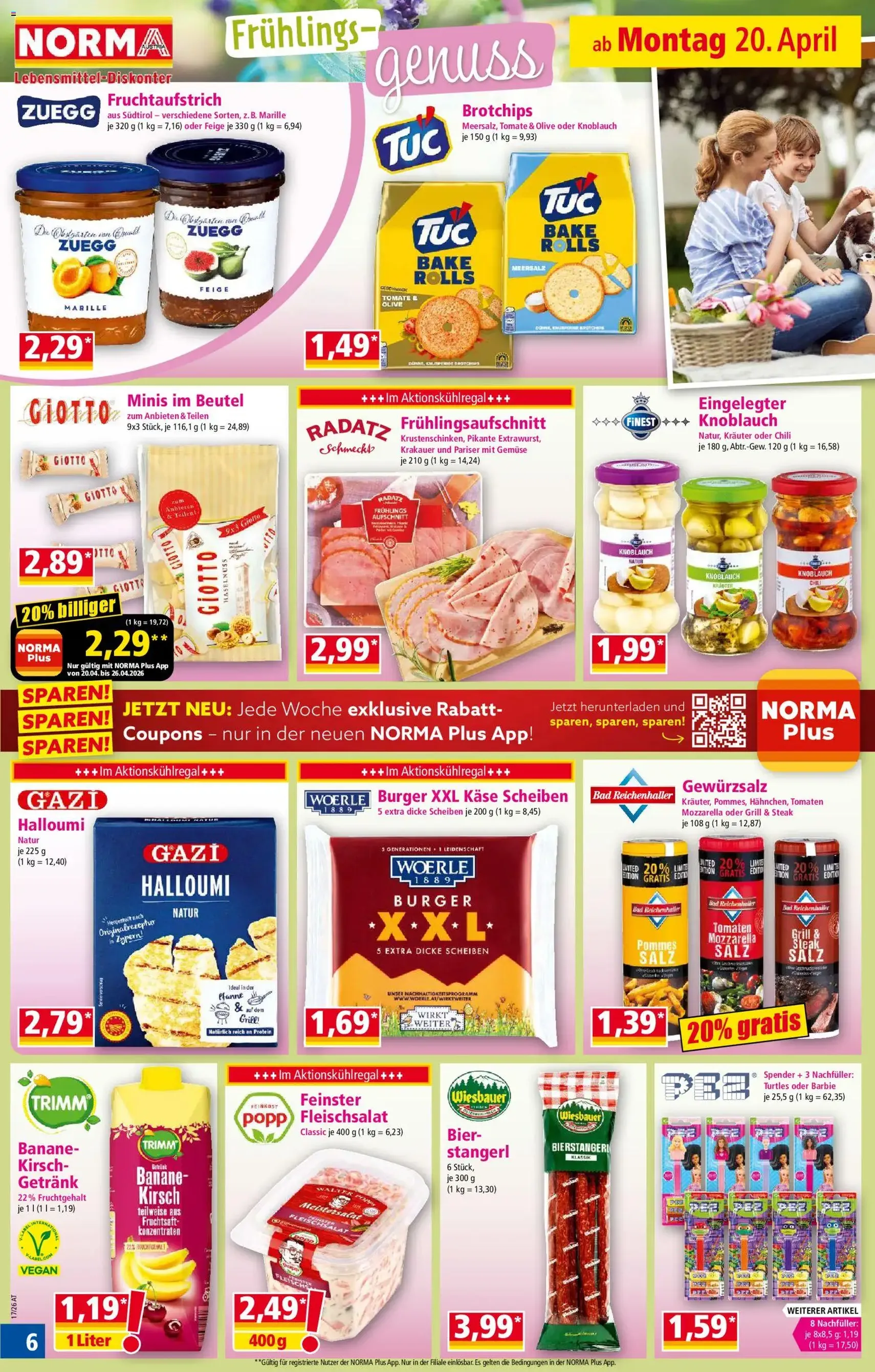 Norma Flugblatt - Gültiger Prospekt ab 20.04.2026, Seite 6 von insgesamt 20