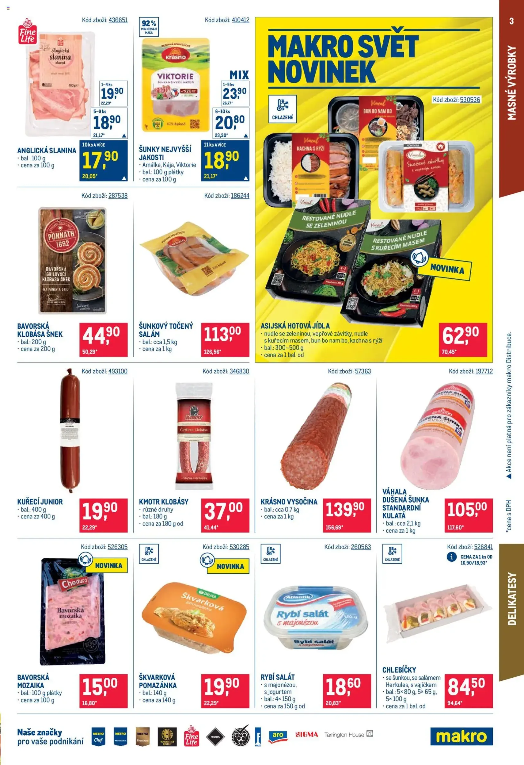 Makro leták - Maloobchod - platný leták od 17.06.2026 strana 3 z 18
