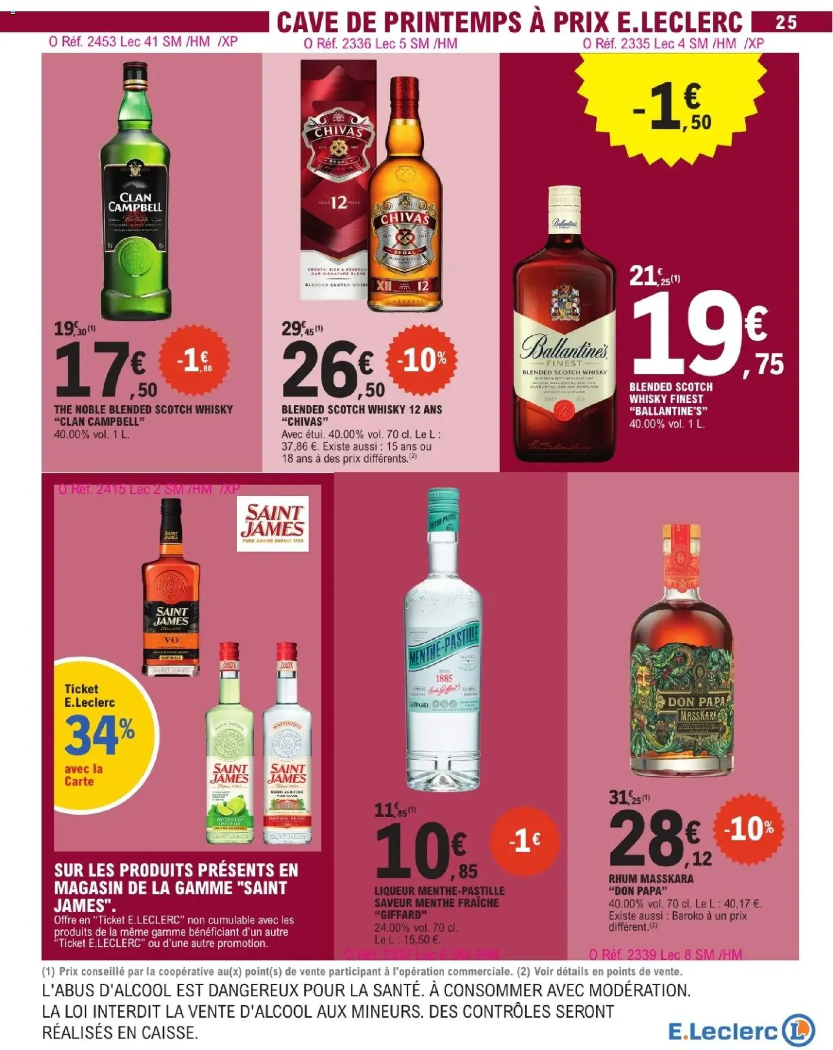 E.Leclerc catalogue de la semaine 13 - brochure valable à partir du 24/03/2026, page 25 sur 63