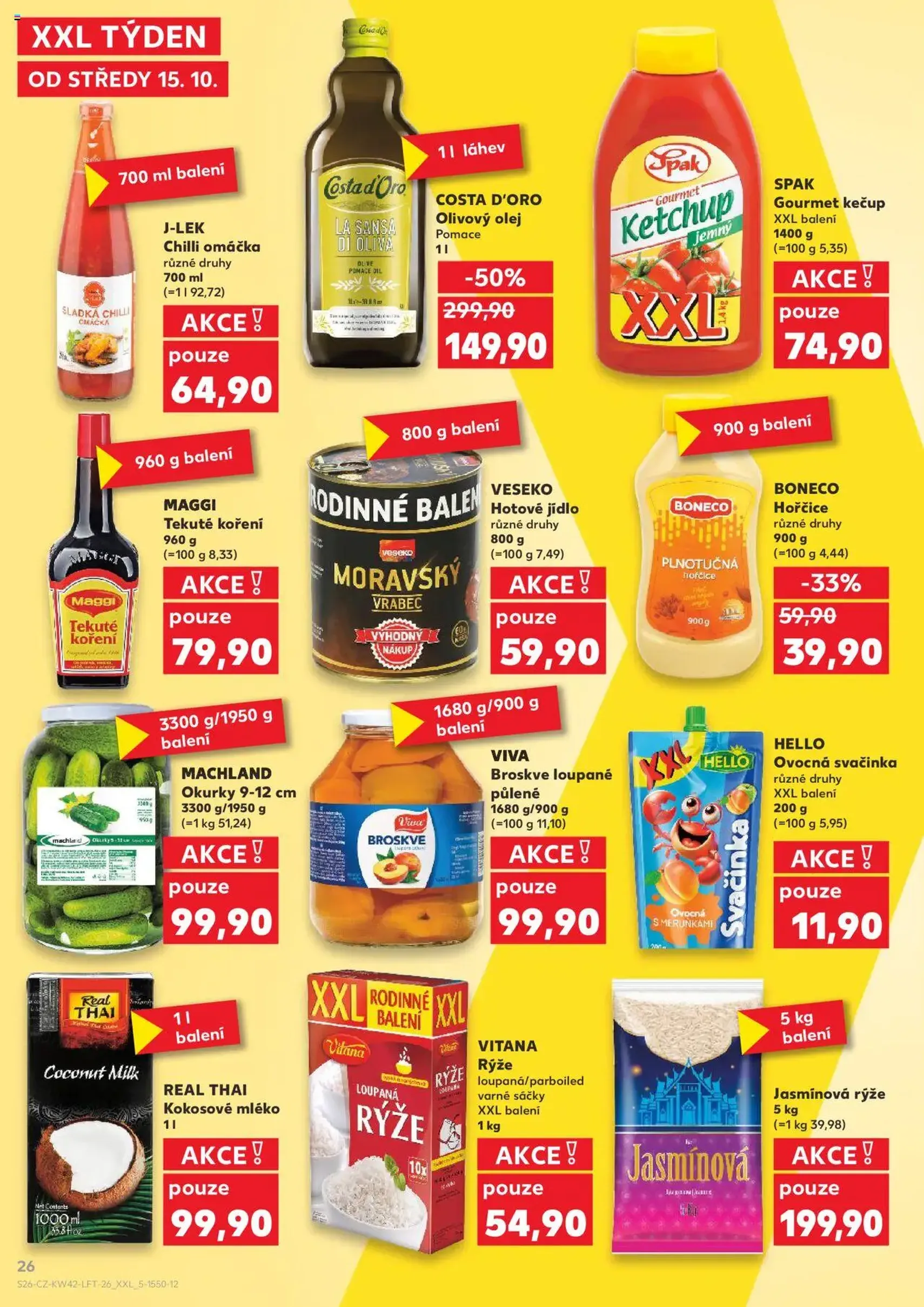 Kaufland leták - platný leták od 15.10.2025 strana 26 z 90 Kaufland leták - platný leták od 15.10.2025 strana 26 z 90