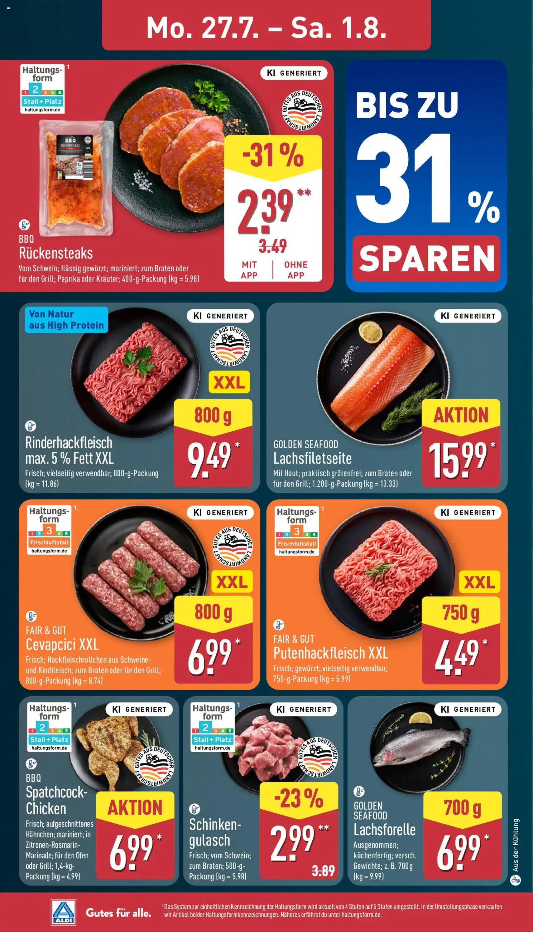 Aldi Prospekt - Gültiger Prospekt ab 27.07.2026, Seite 8 von insgesamt 48