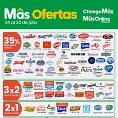 Vista previa del folleto Changomas ofertas válido desde 24/07/2025