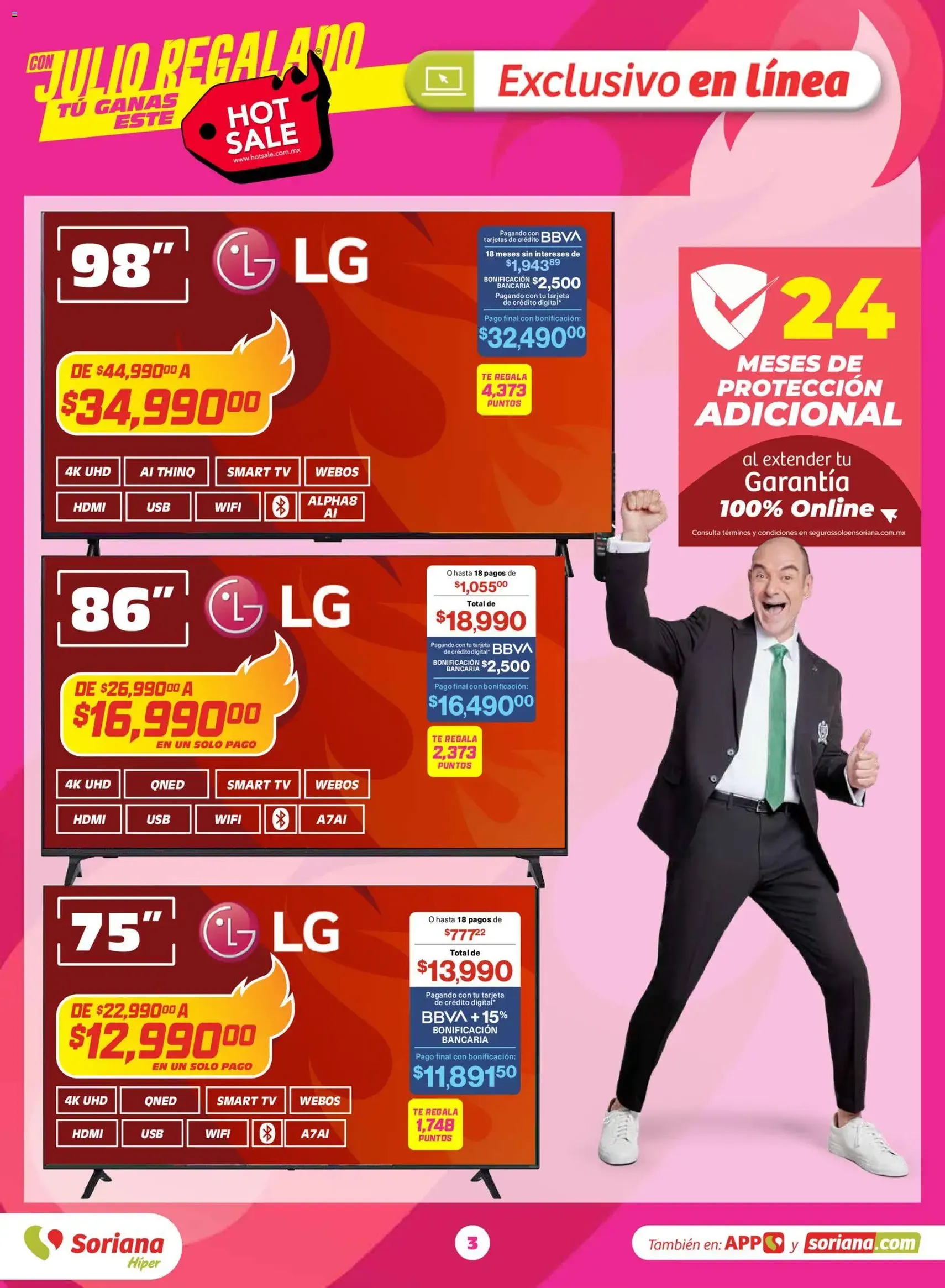 Soriana Hot Sale - folleto válido desde 25/05/2026 página 3 de 47
