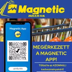 Magnetic Akciós újság - szórólap előnézete érvényes 2025.11.10. -tól