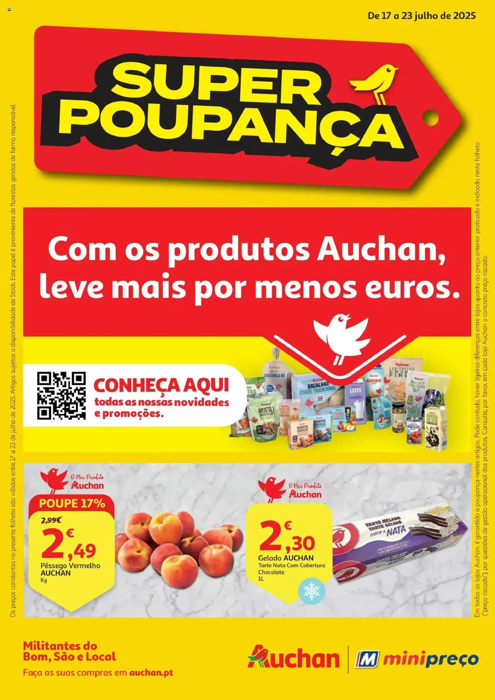 Minipreço folheto - folheto válido a partir de 17/07/2025 página 1 de 24 Minipreço folheto - folheto válido a partir de 17/07/2025 página 1 de 24