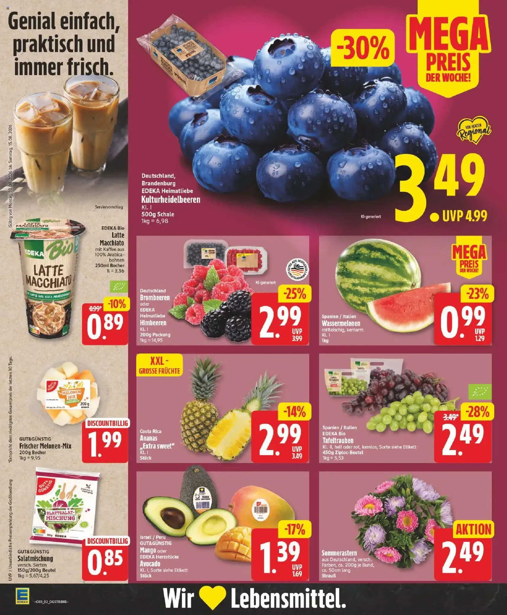Edeka Prospekt - Gültiger Prospekt ab 10.08.2026, Seite 2 von insgesamt 27