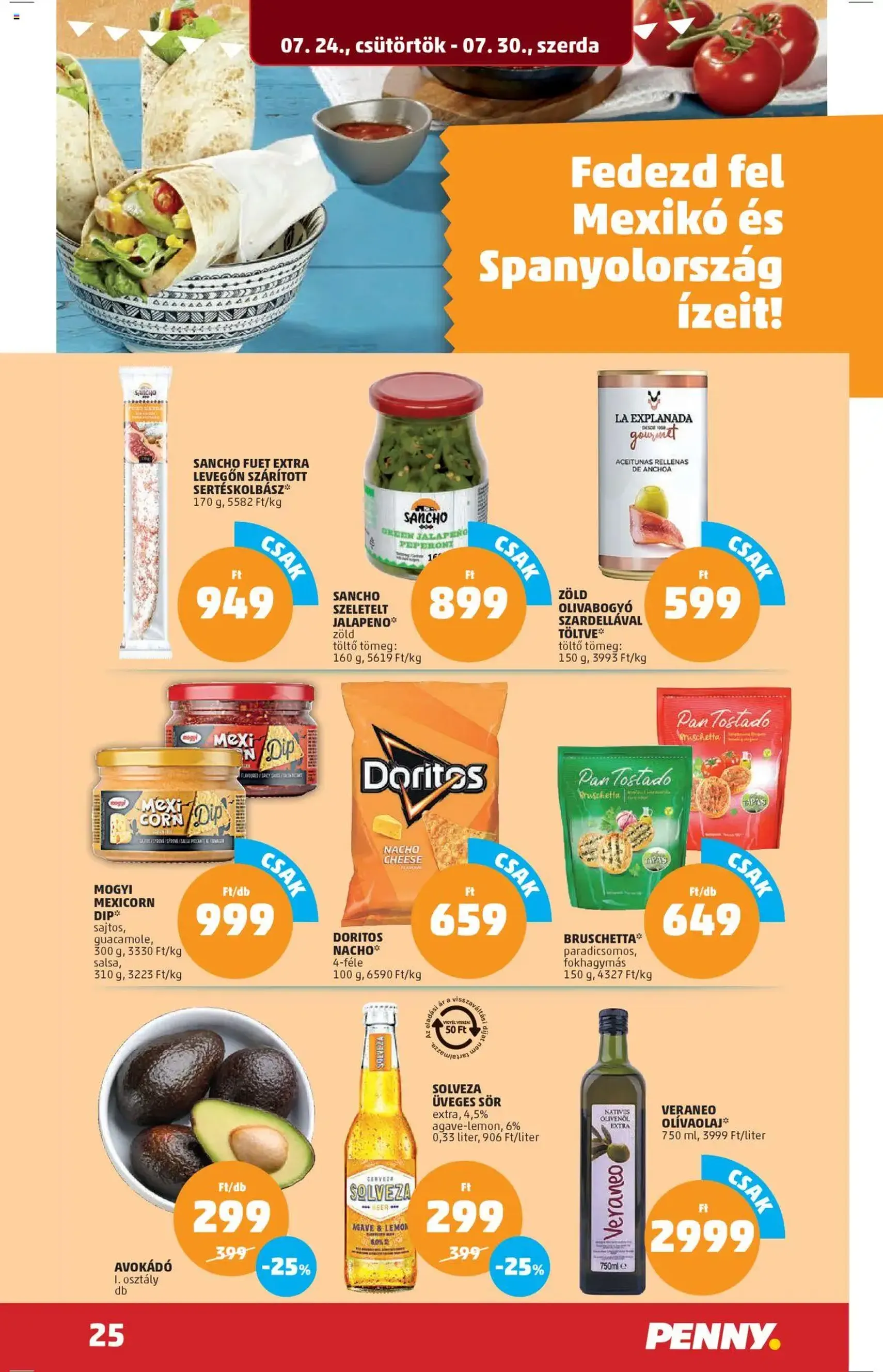 PENNY Akciós újság - 2025.07.24. érvényes szórólap 29 oldal 39 oldalból PENNY Akciós újság - 2025.07.24. érvényes szórólap 29 oldal 39 oldalból