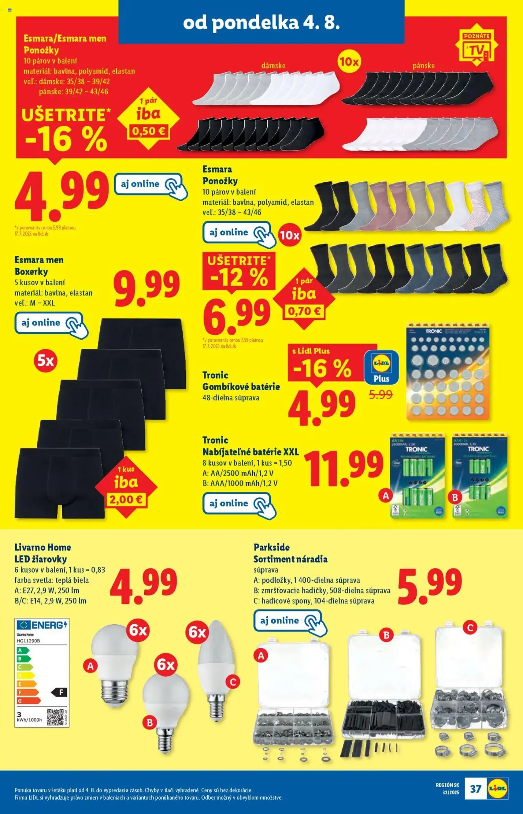 Lidl leták - platný leták od 04.08.2025 strana 45 z 98