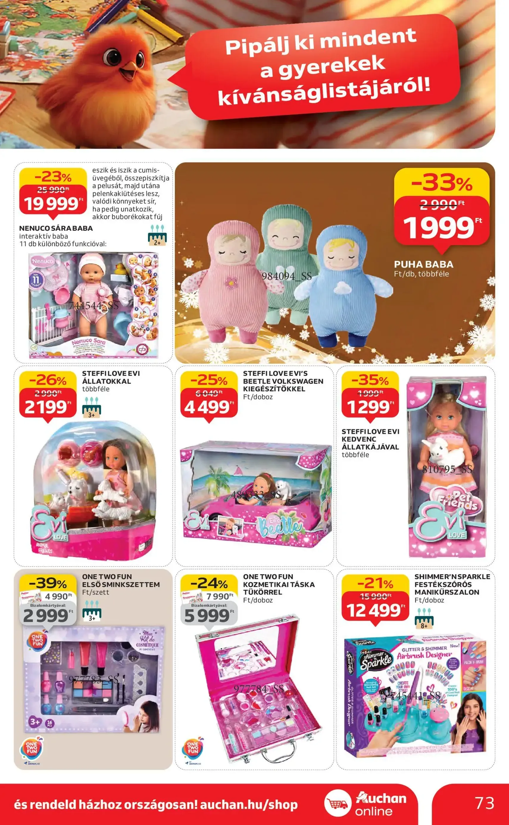 Auchan Akciós újság - 2025.11.27. érvényes szórólap 73 oldal 82 oldalból