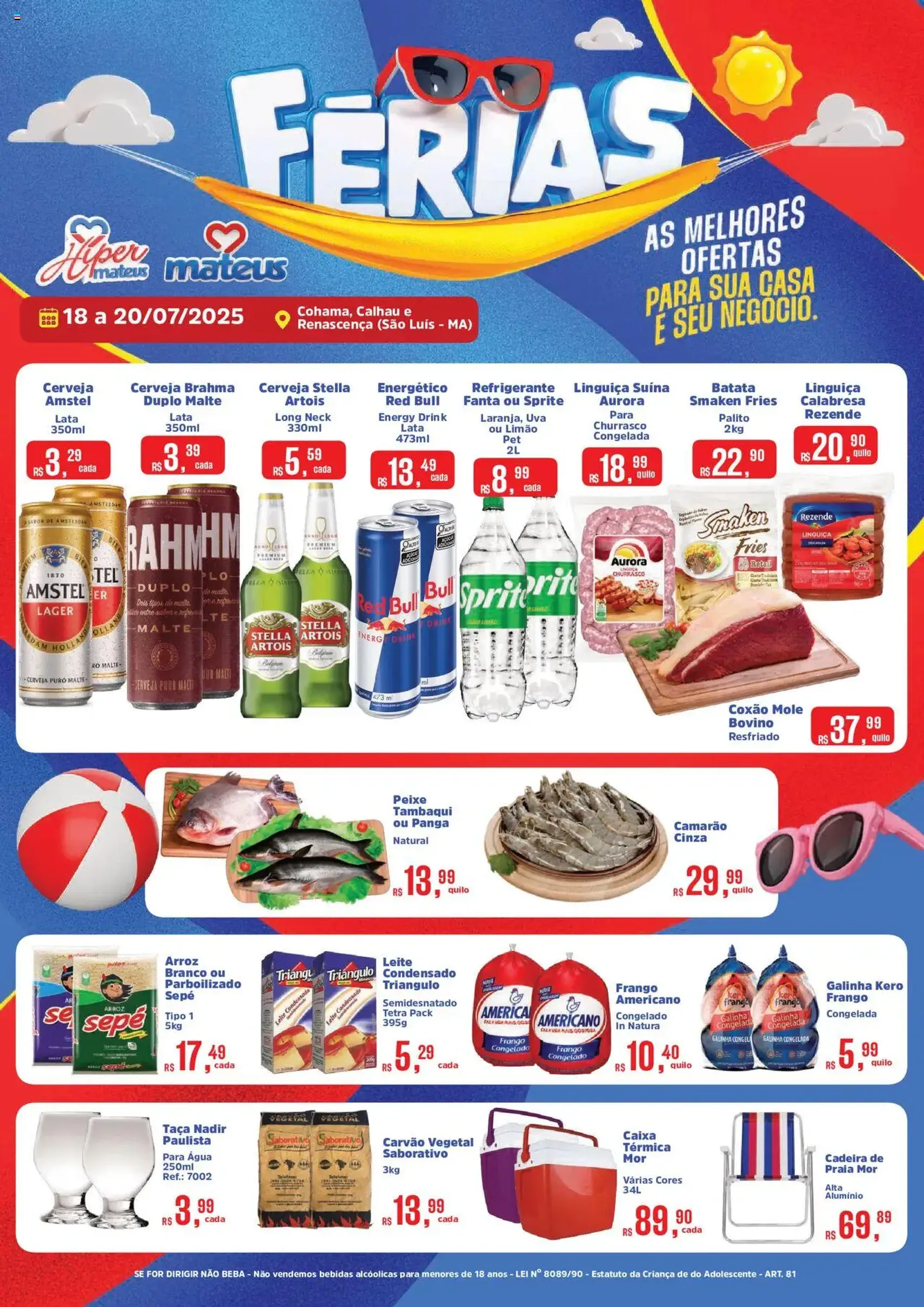 Mateus - Ofertas Férias - folheto válido a partir de 18/07/2025 página 1 de 3