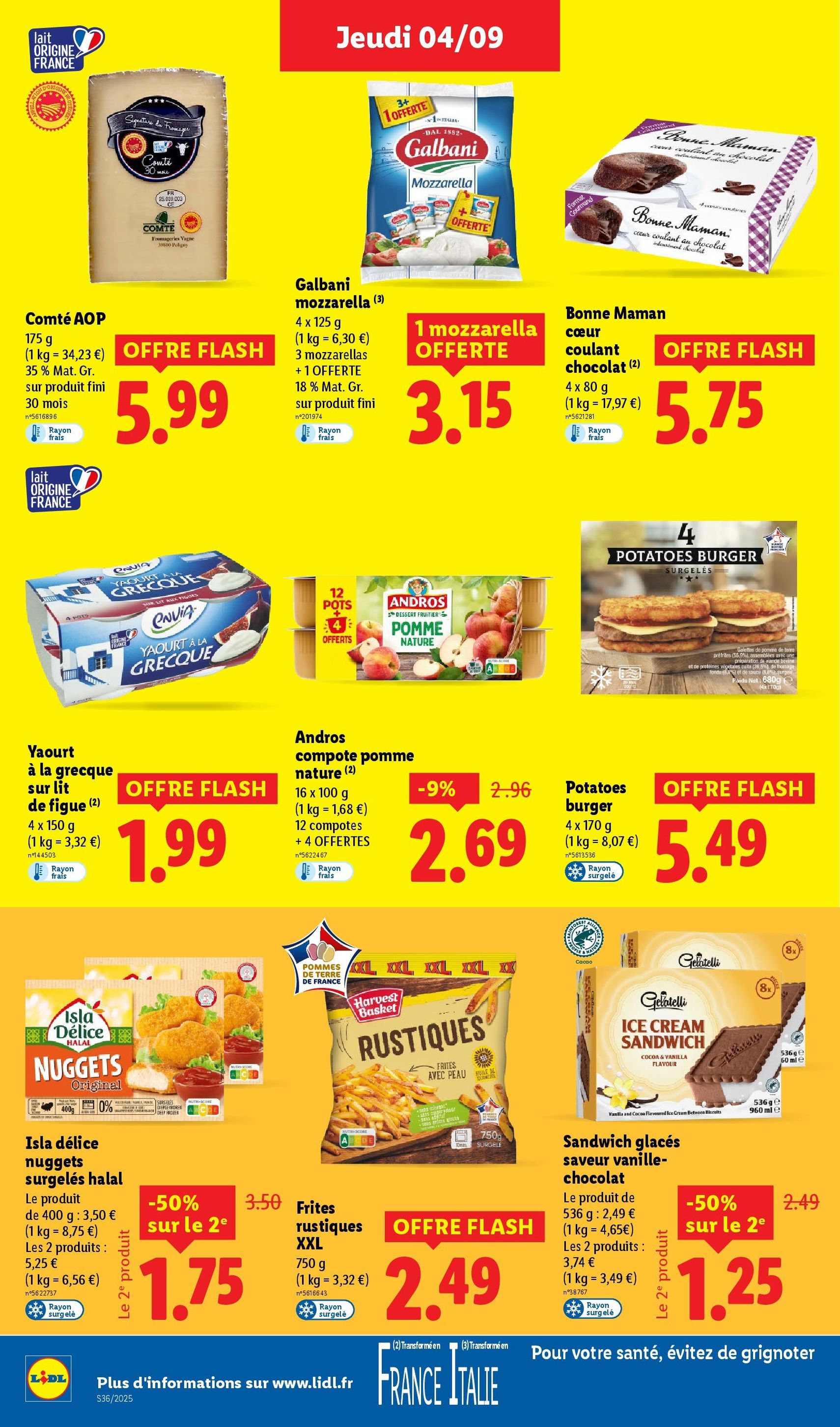 LIDL catalogue semaine 36 - brochure valable à partir du 04/09/2025, page 16 sur 73 LIDL catalogue semaine 36 - brochure valable à partir du 04/09/2025, page 16 sur 73