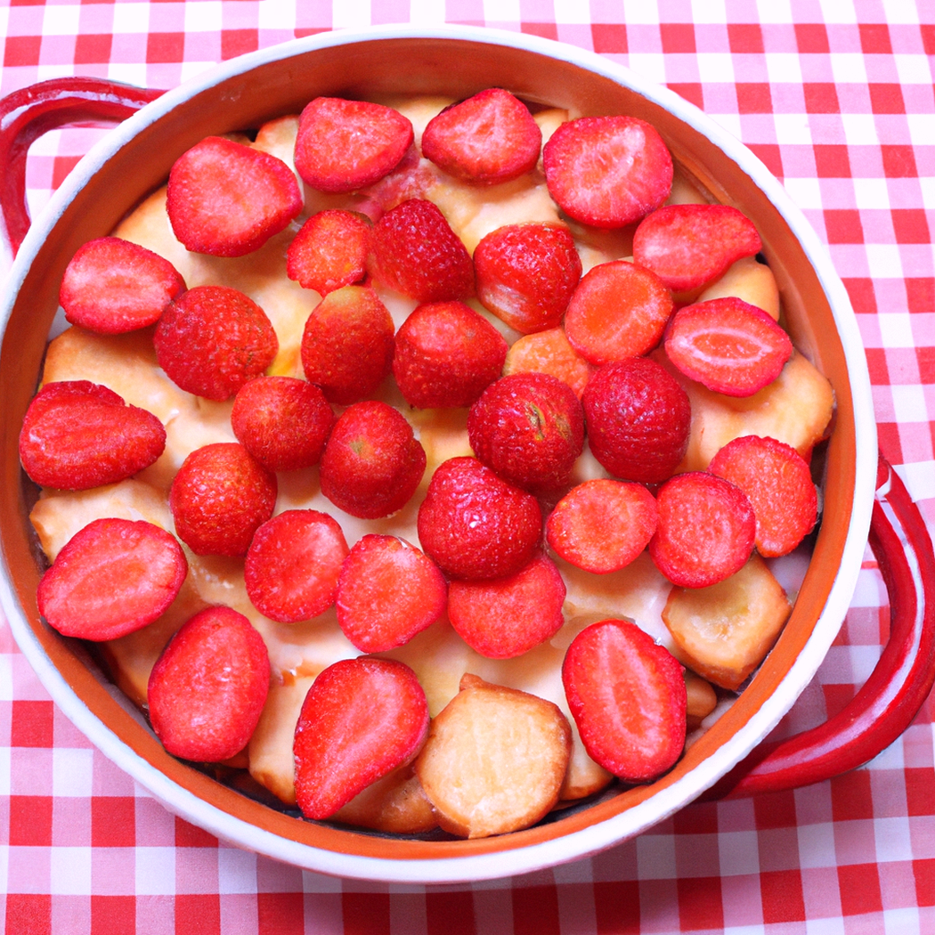 Crostata di fragole fresche