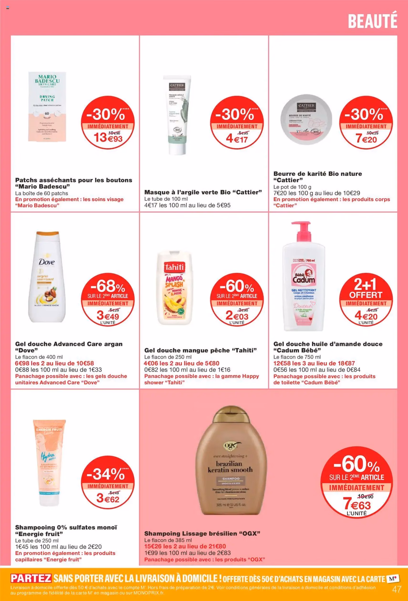Monoprix catalogue - brochure valable à partir du 23/09/2025, page 47 sur 56 Monoprix catalogue - brochure valable à partir du 23/09/2025, page 47 sur 56