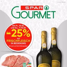 SPAR Gourmet Flugblatt - Prospekt Vorschau gültig ab 09.10.2025