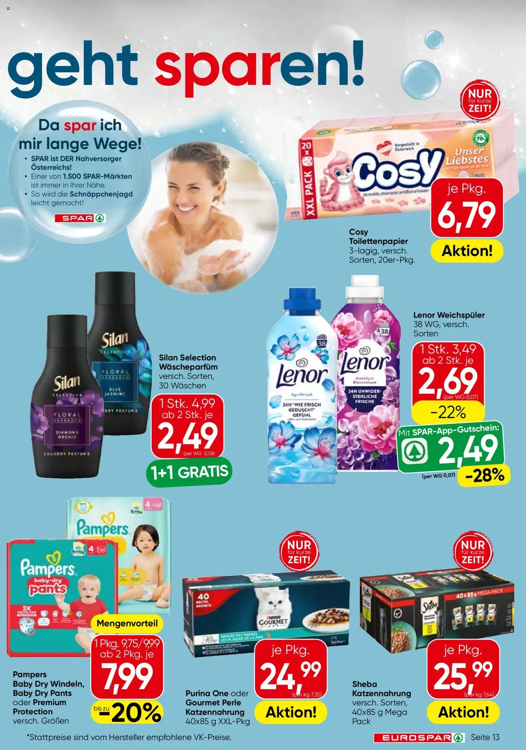 Eurospar Flugblatt - Gültiger Prospekt ab 03.06.2026, Seite 13 von insgesamt 16